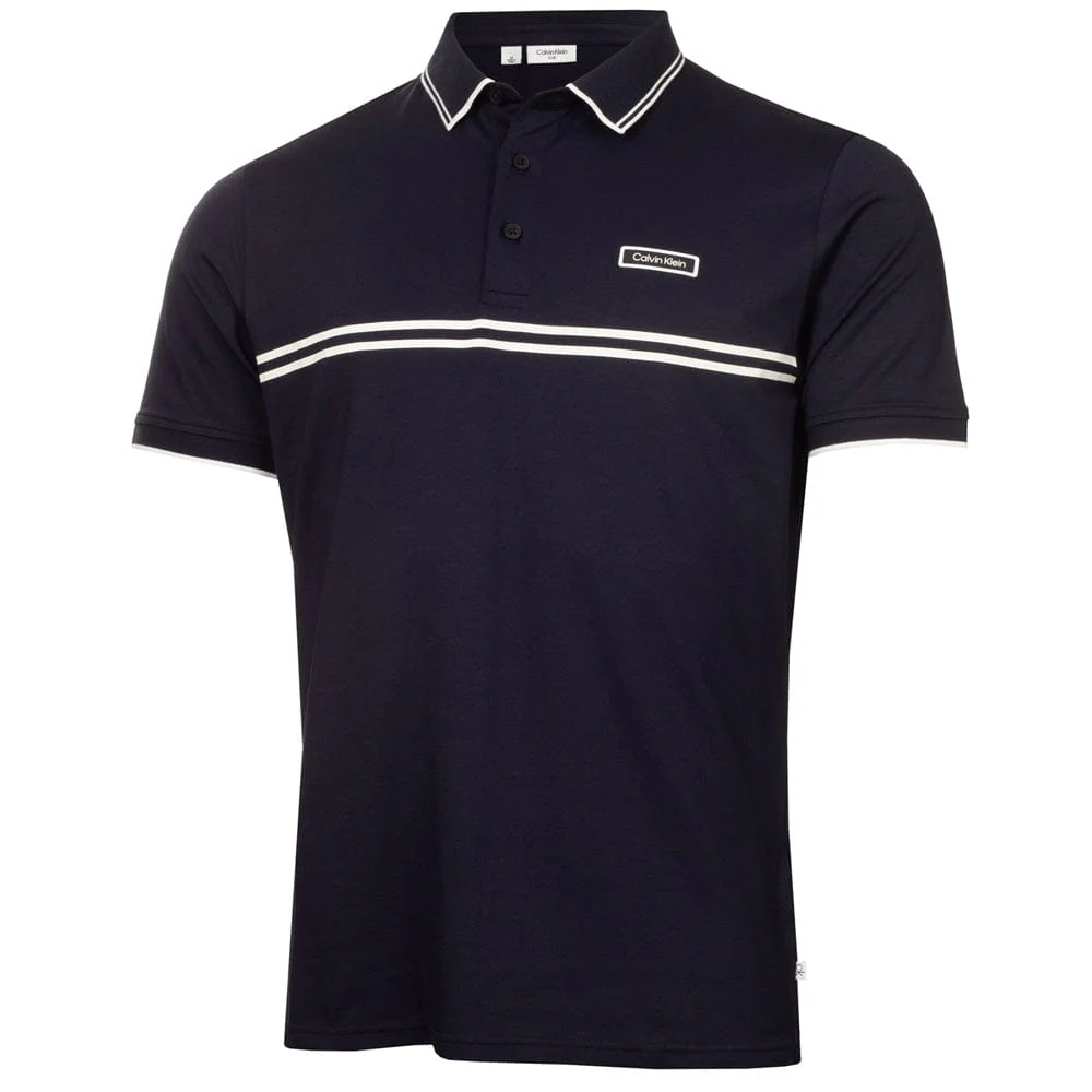 Calvin Klein Newtown Polo Shirt - Navy - Image 3