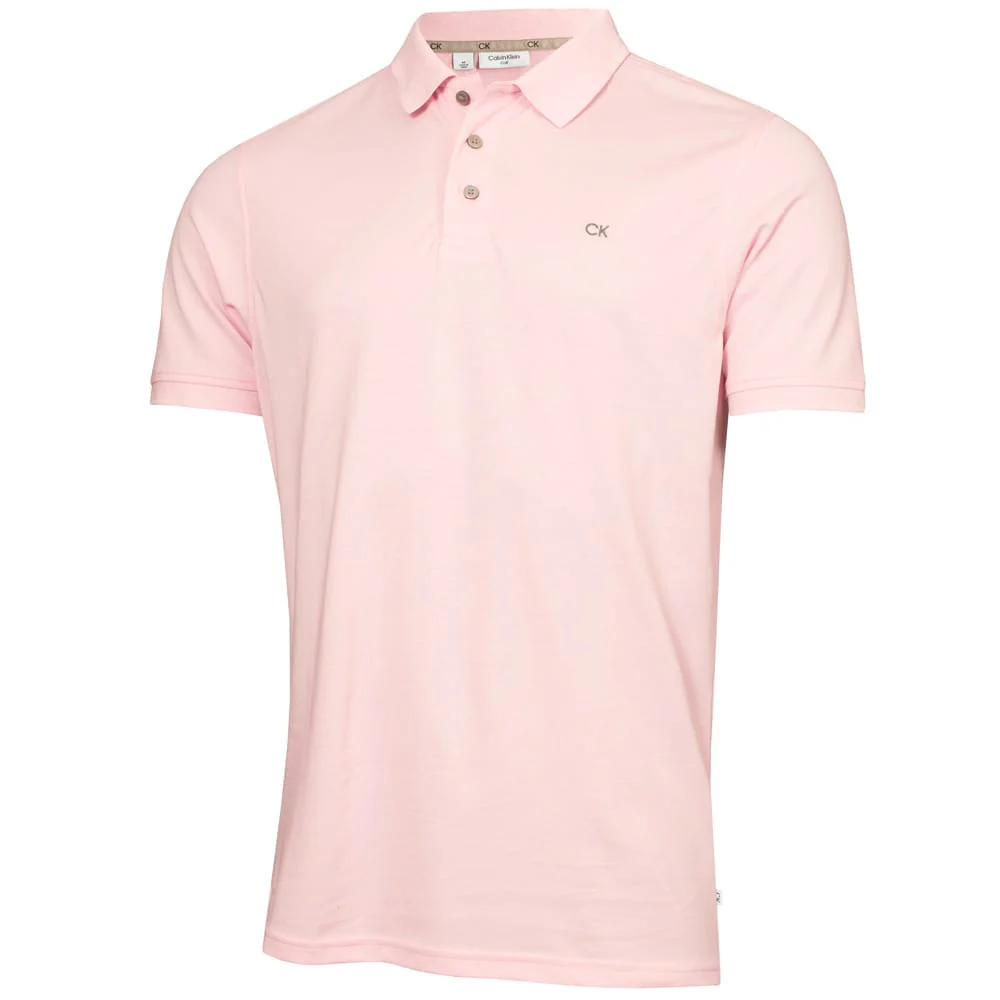 Calvin Klein Planet Polo Shirt - Baby Pink