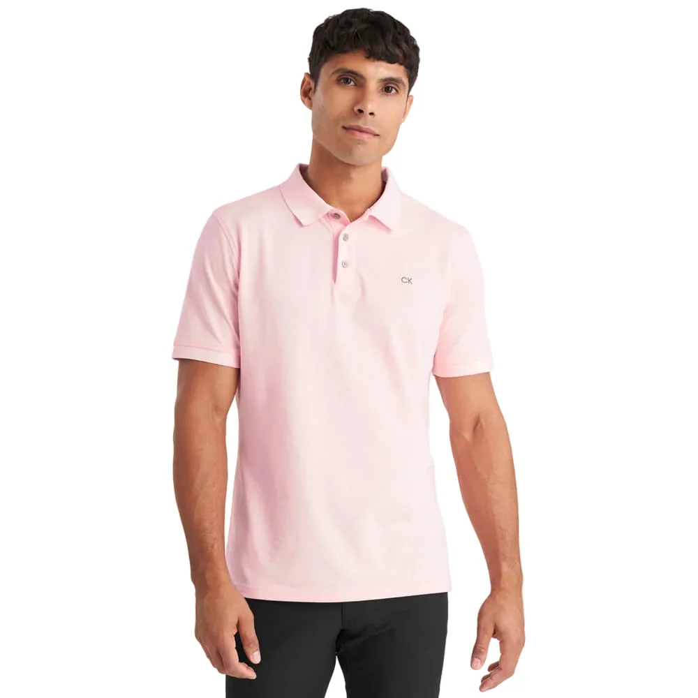 Calvin Klein Planet Polo Shirt - Baby Pink - Image 5
