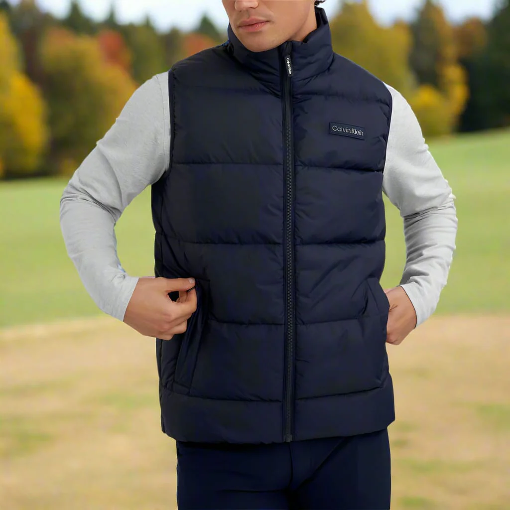 Calvin Klein Rivington Padded Gilet - Navy - Image 5
