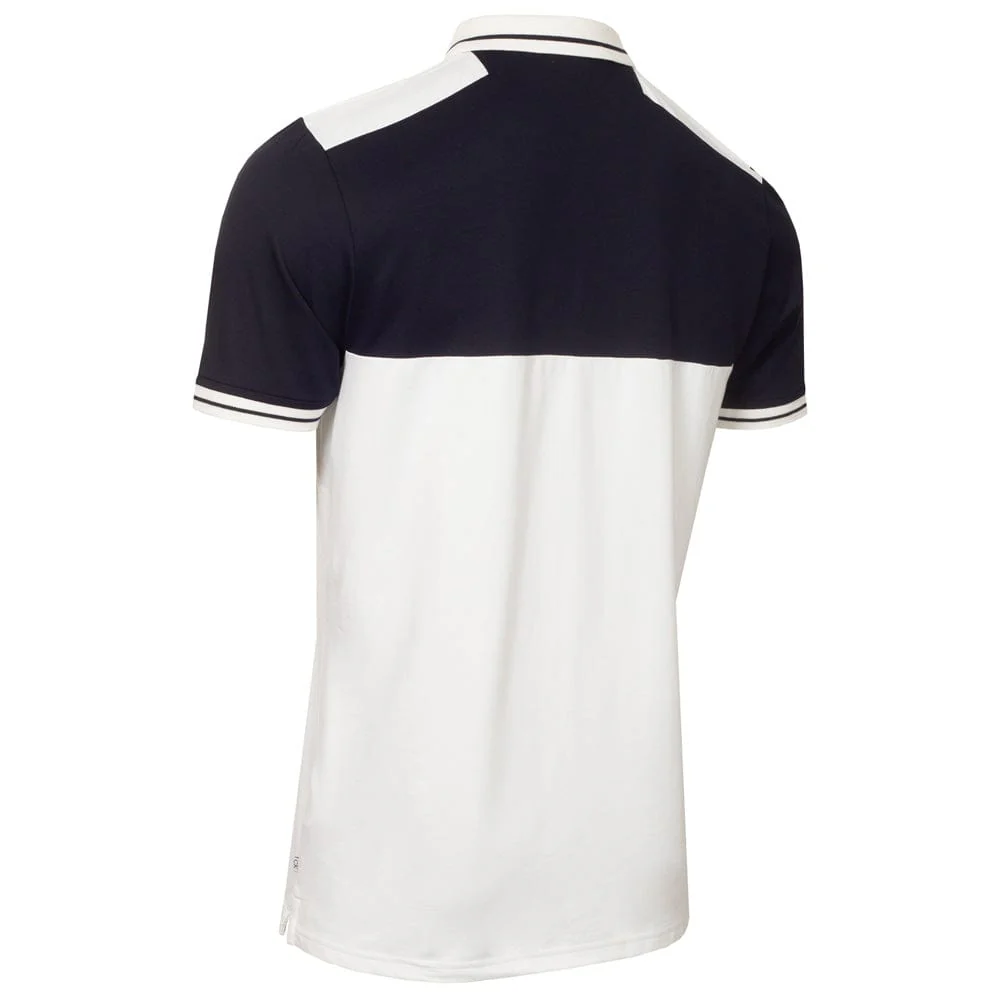 Calvin Klein Springhill Colour Block Polo Shirt - White - Image 6