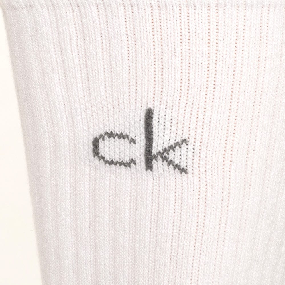 Calvin Klein Tech Crew Sock (3 Pack) - White/Grey OSFM - Image 4