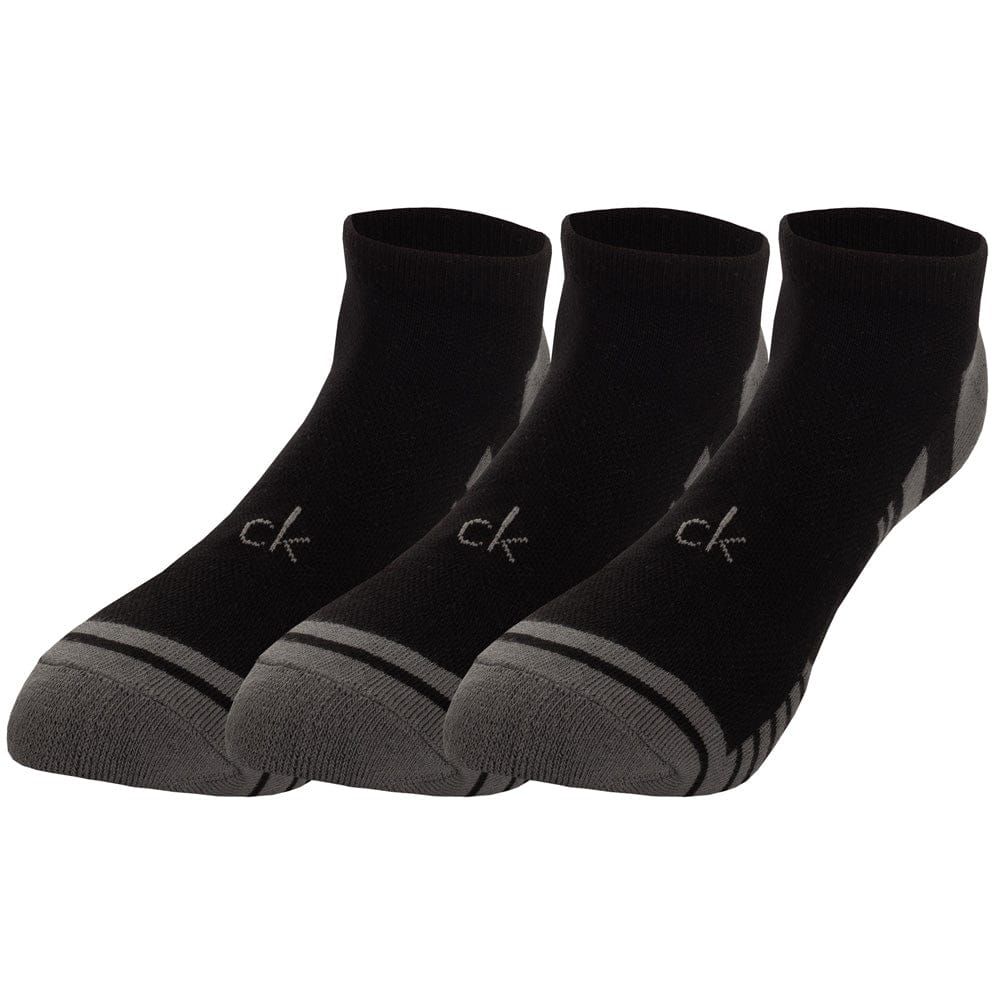 Calvin Klein Tech Trainer Sock (3 Pack) - Black/Grey OSFM