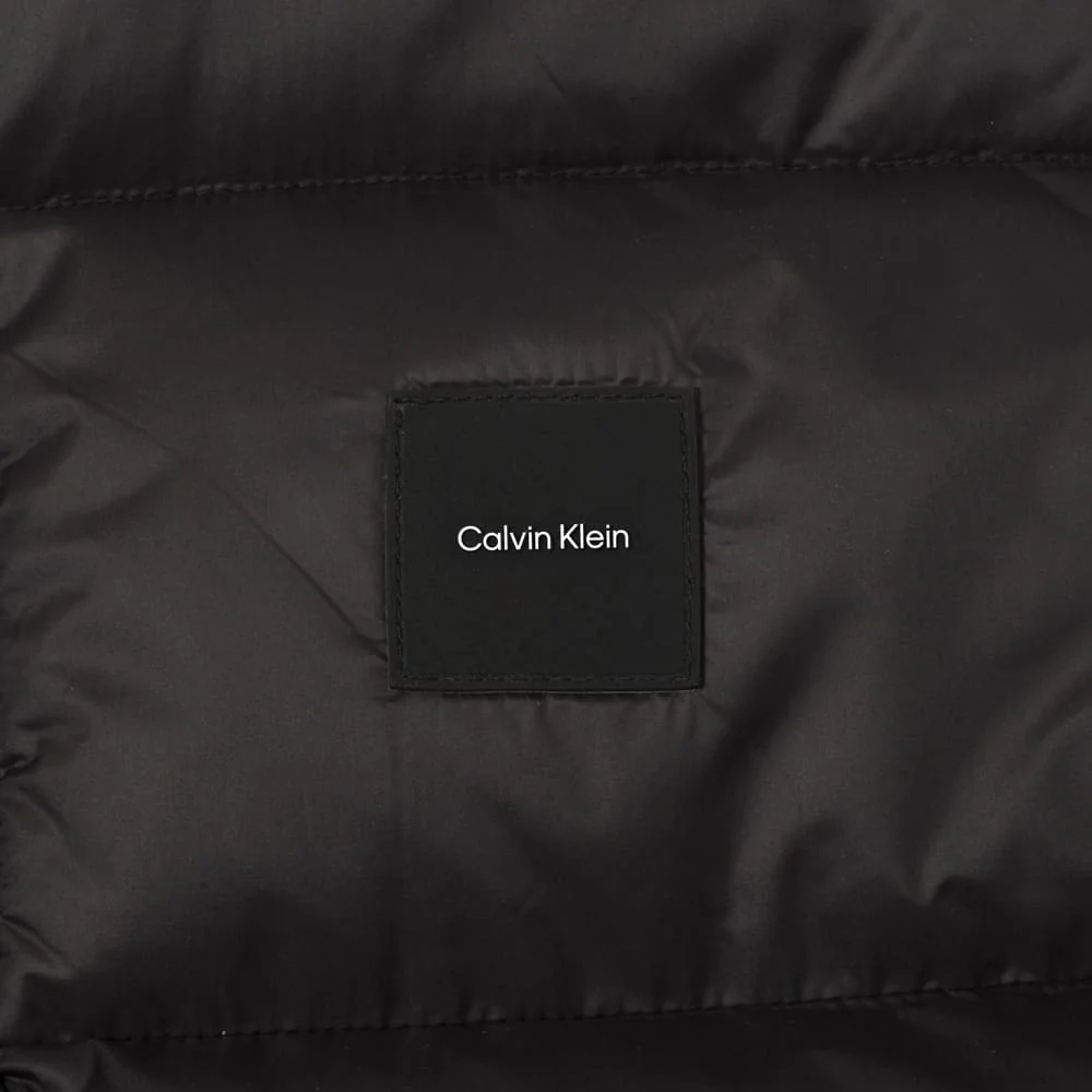 Calvin Klein Vanta Hooded Puffa Jacket - Black - Image 5