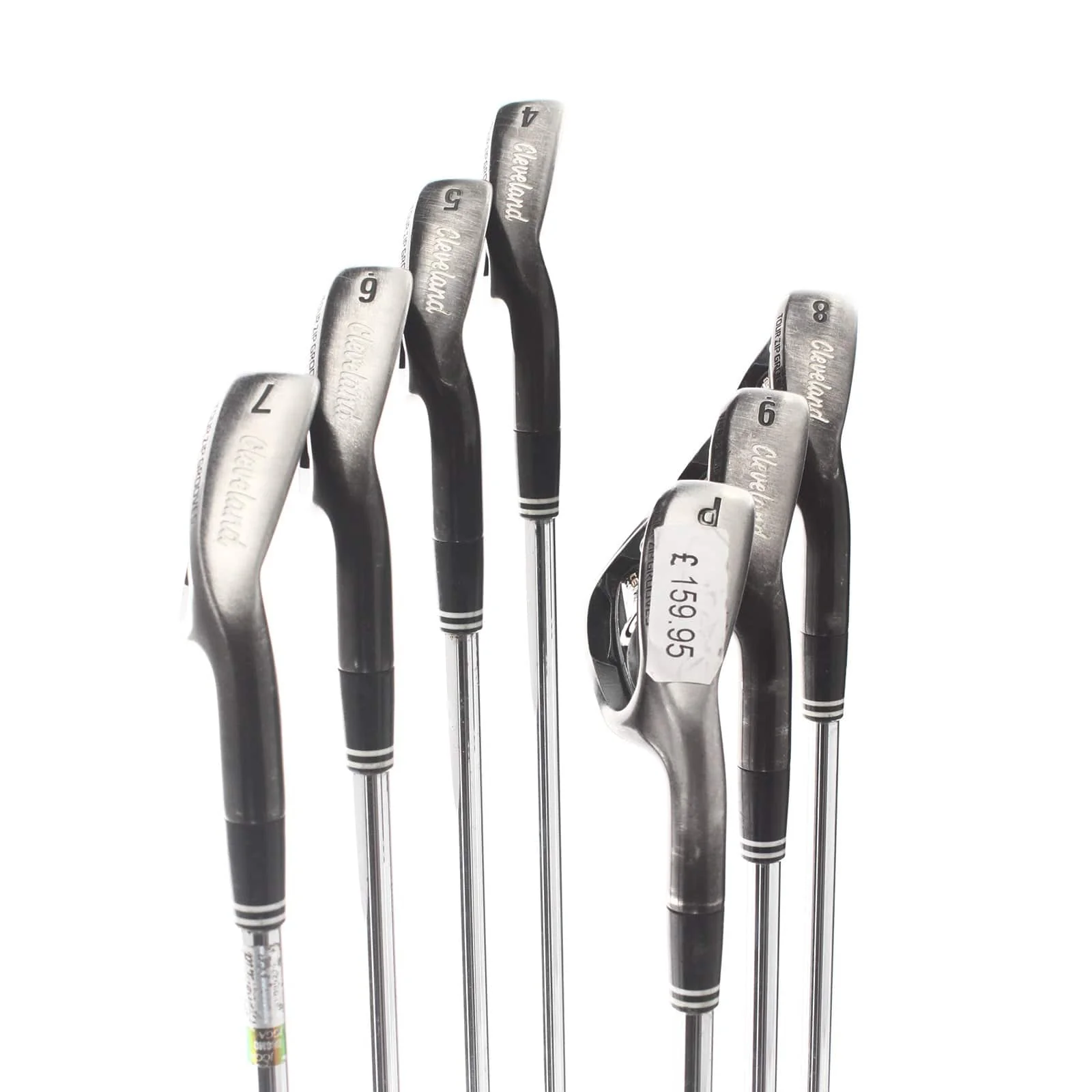 Cleveland CG7 Black Pearl Steel Mens Right Hand Irons 4-PW Regular - Cleveland Flight Speed - Image 3