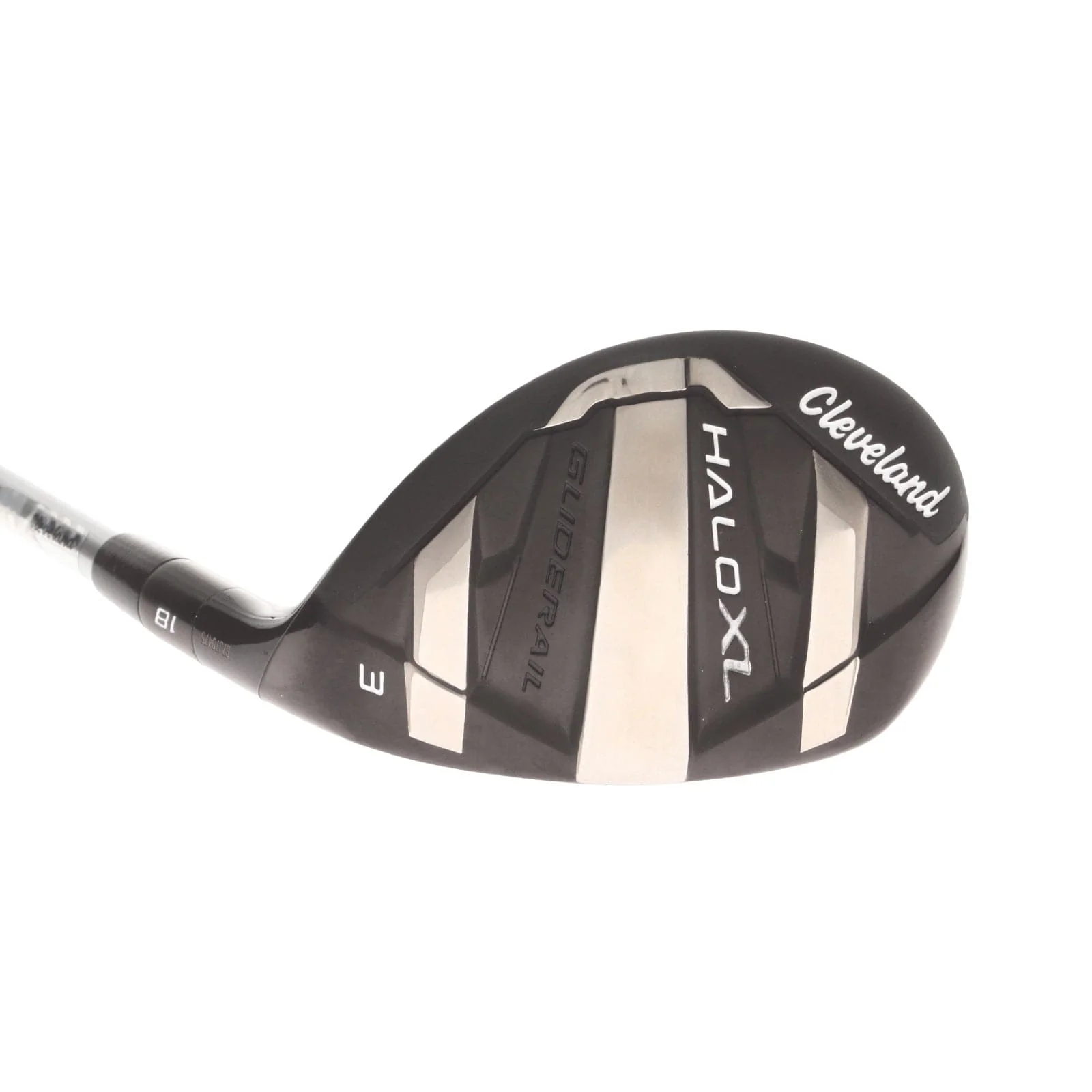 Cleveland Halo XL Graphite Mens Right Hand 3 Hybrid 18* Senior - Aldila Ascent 50 - Image 2