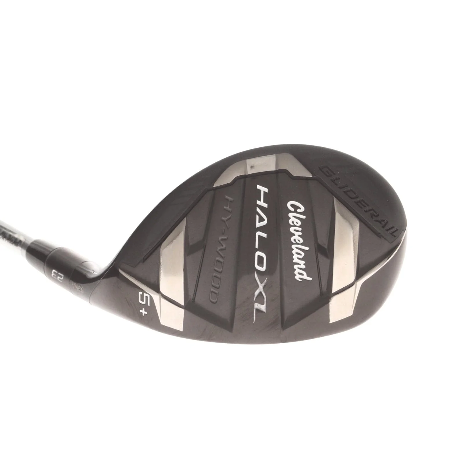 Cleveland Halo XL Hy-Wood Graphite Mens Right Hand 5 Hybrid 23* Regular - Aldila Ascent Blue 40 - Image 2