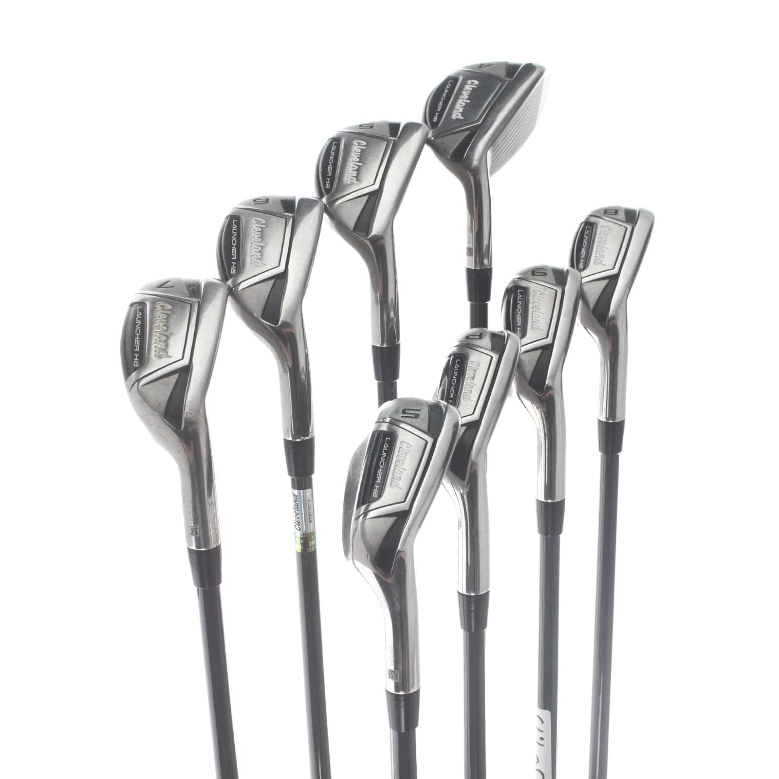 Cleveland Launcher HB Graphite Mens Right Hand Irons 4-SW Senior - Miyazaki Blue 6A - Image 3