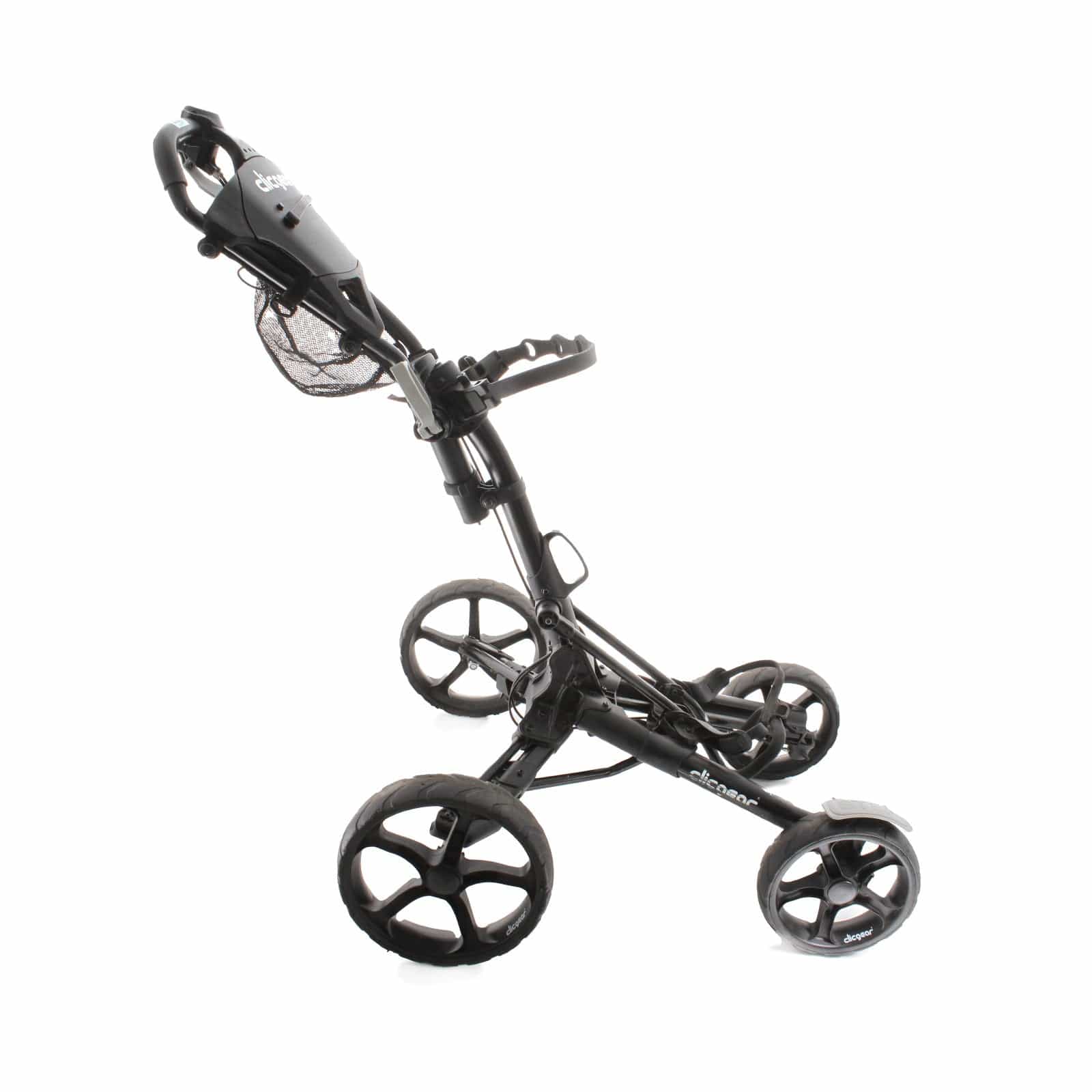 Clicgear 8.0 + 3-Wheel Push/Pull Trolley - Black - Image 3