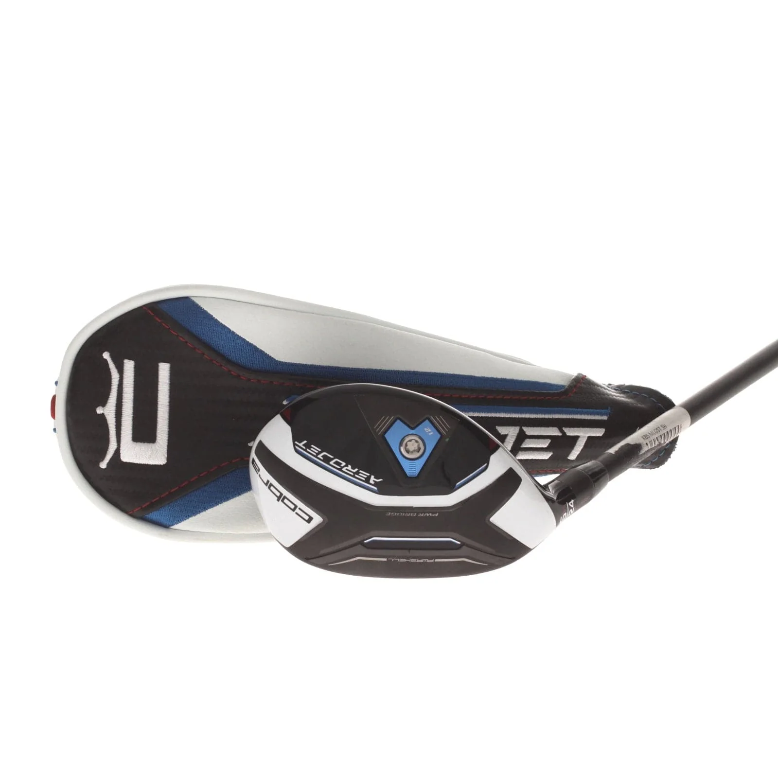 Cobra Aerojet Graphite Mens Left Hand 5 Hybrid 24* Stiff - KBS PGI 85 S