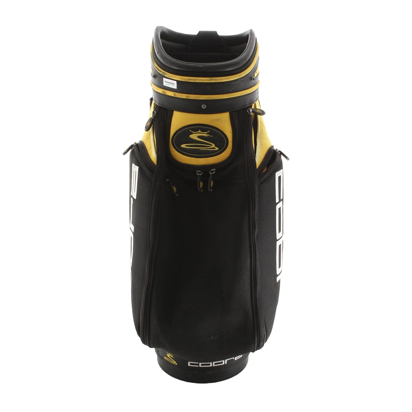 Cobra Cart Bag - Black/Yellow - Image 5