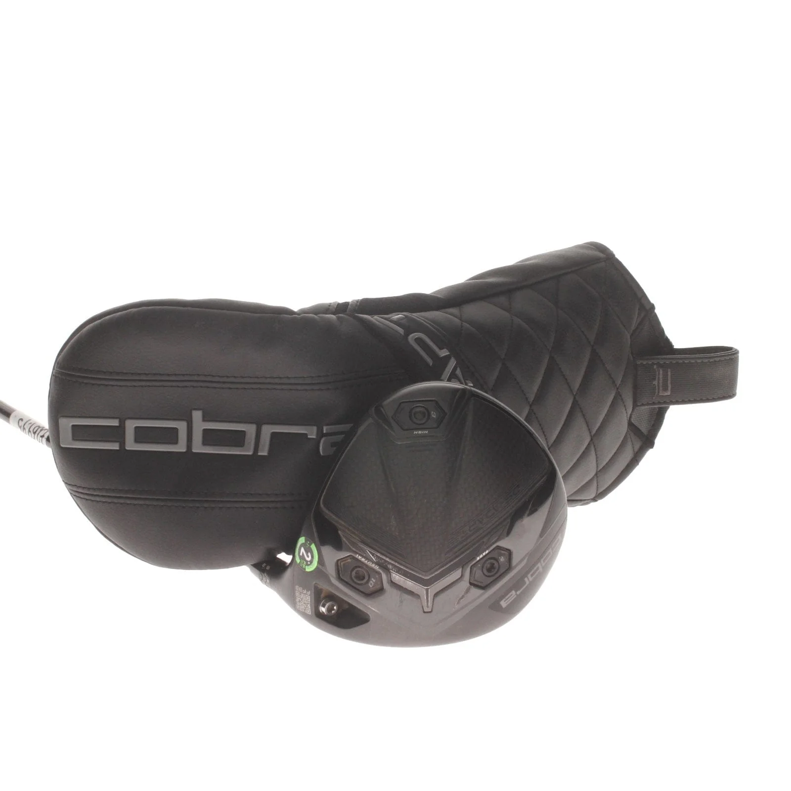 Cobra DS-Adapt LS Graphite Mens Right Hand Driver 9* Stiff - Denali Black 60g 6.0