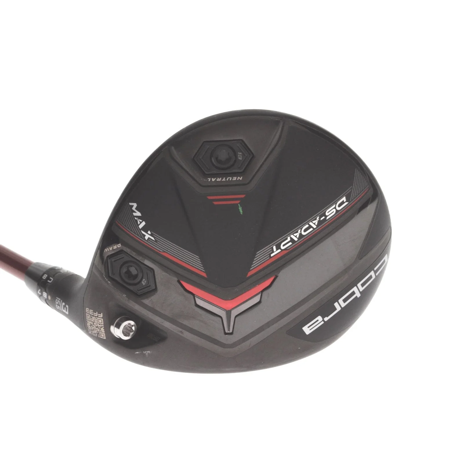 Cobra DS-Adapt Max Graphite Mens Right Hand Fairway 3 Wood 15.5* Regular - Denali Red 5.5 50g