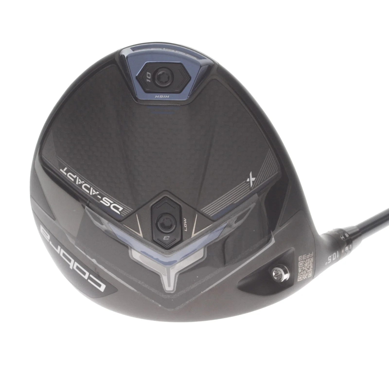 Cobra DS-Adapt X Graphite Mens Left Hand Driver 10.5* Stiff - Denali Blue 60g 6.0 - Image 2