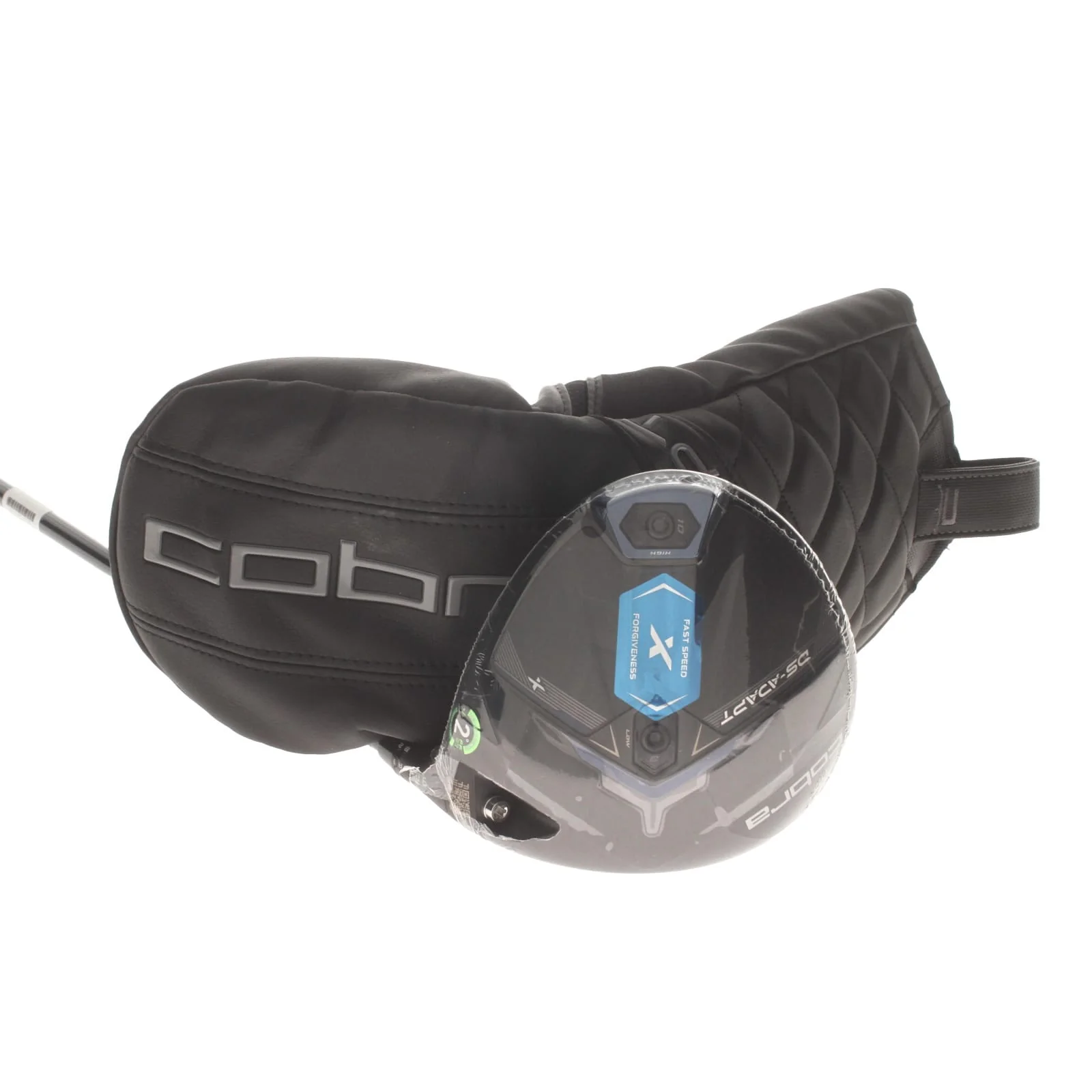 Cobra DS-Adapt X Graphite Mens Right Hand Driver 9* Stiff - Denali Blue Frost 60g 6.0