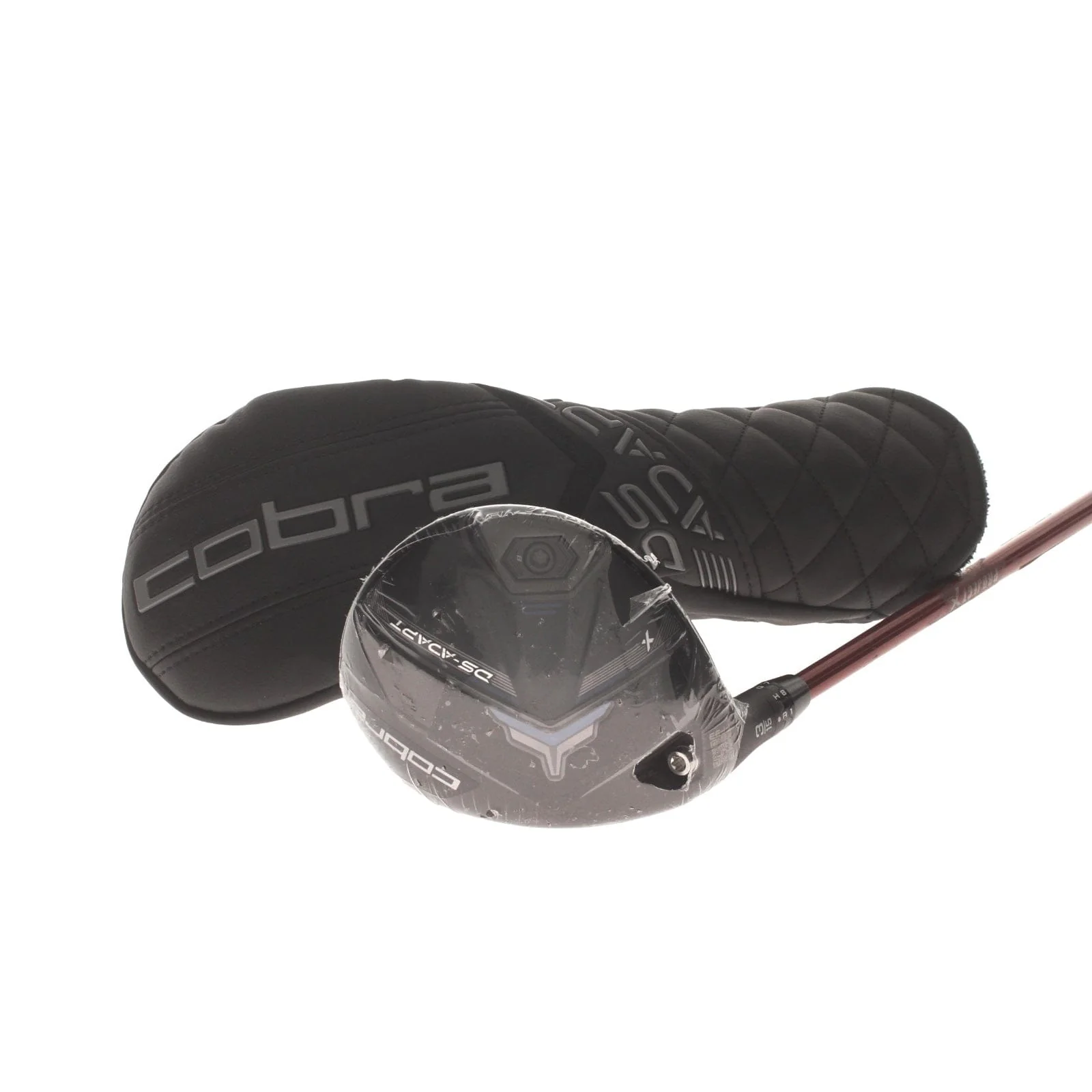 Cobra DS-Adapt X Graphite Mens Left Hand Fairway 3 Wood 15* Senior - Denali Red 50g 5.0