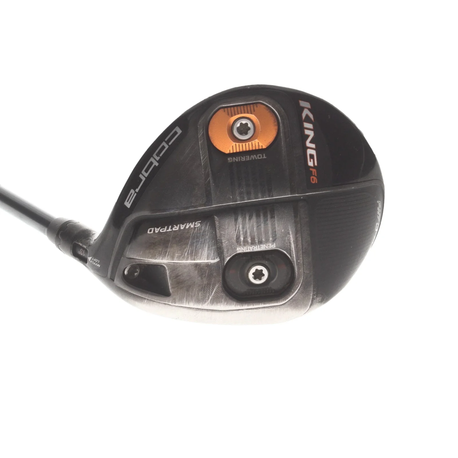 Cobra King F6 Graphite Mens Right Hand Fairway 3 Wood 13* Stiff - Matrix Ozik 65 Red Tie Q4 - Image 2