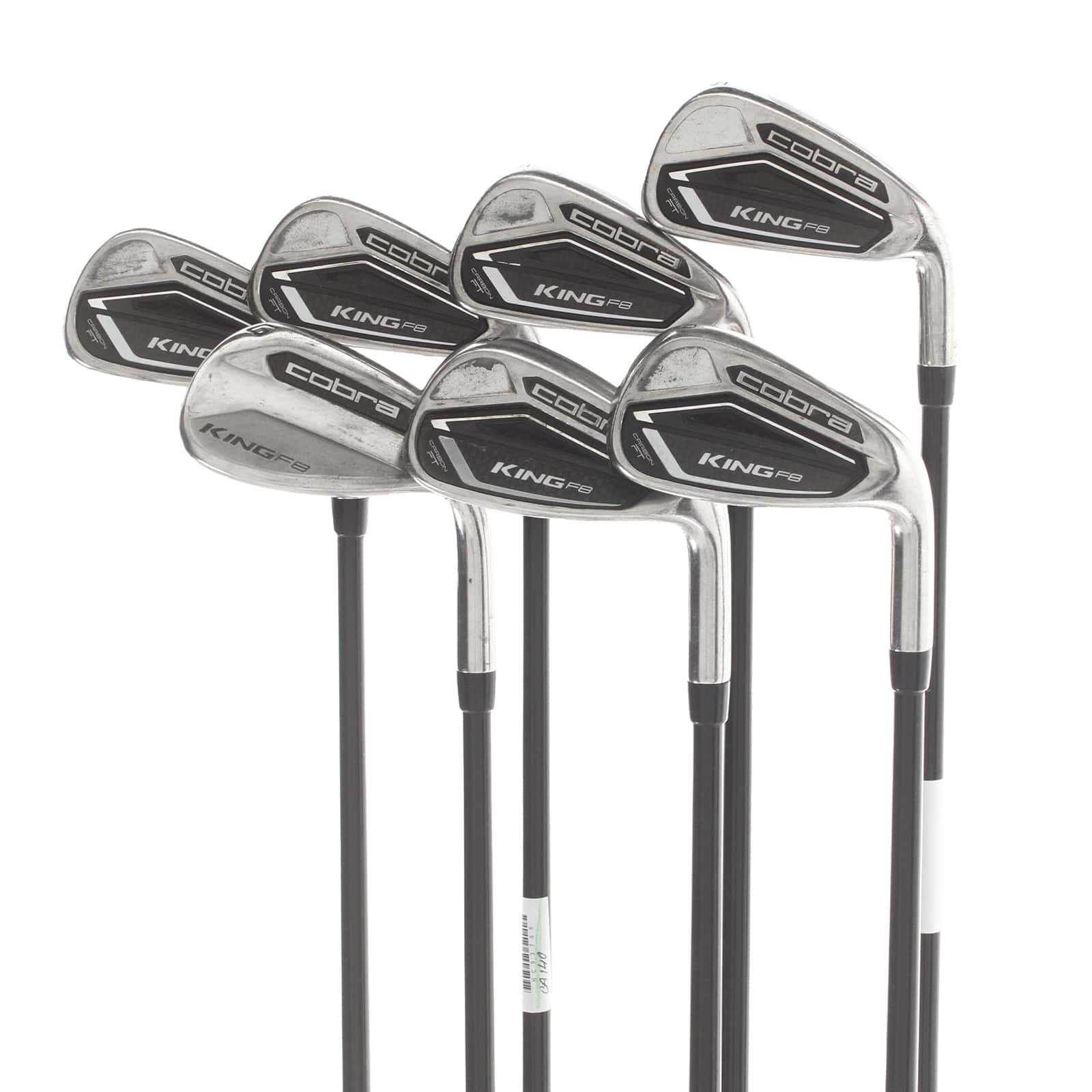 Cobra King F8 Steel Ladies Right Hand Irons 5-GW Ladies - Cobra Superlite 55