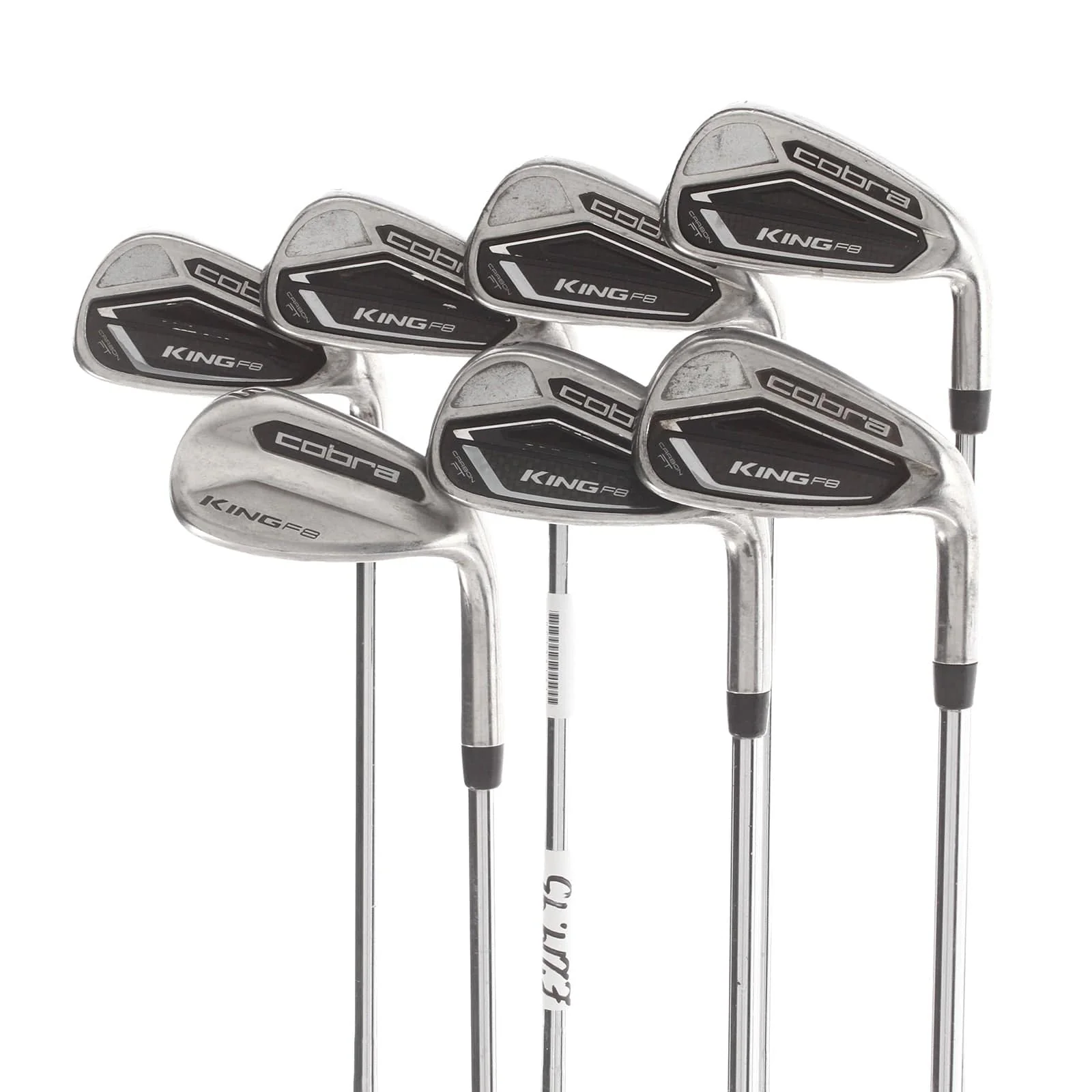 Cobra King F8 Steel Mens Right Hand Irons 5-SW Stiff - True Temper XP 90