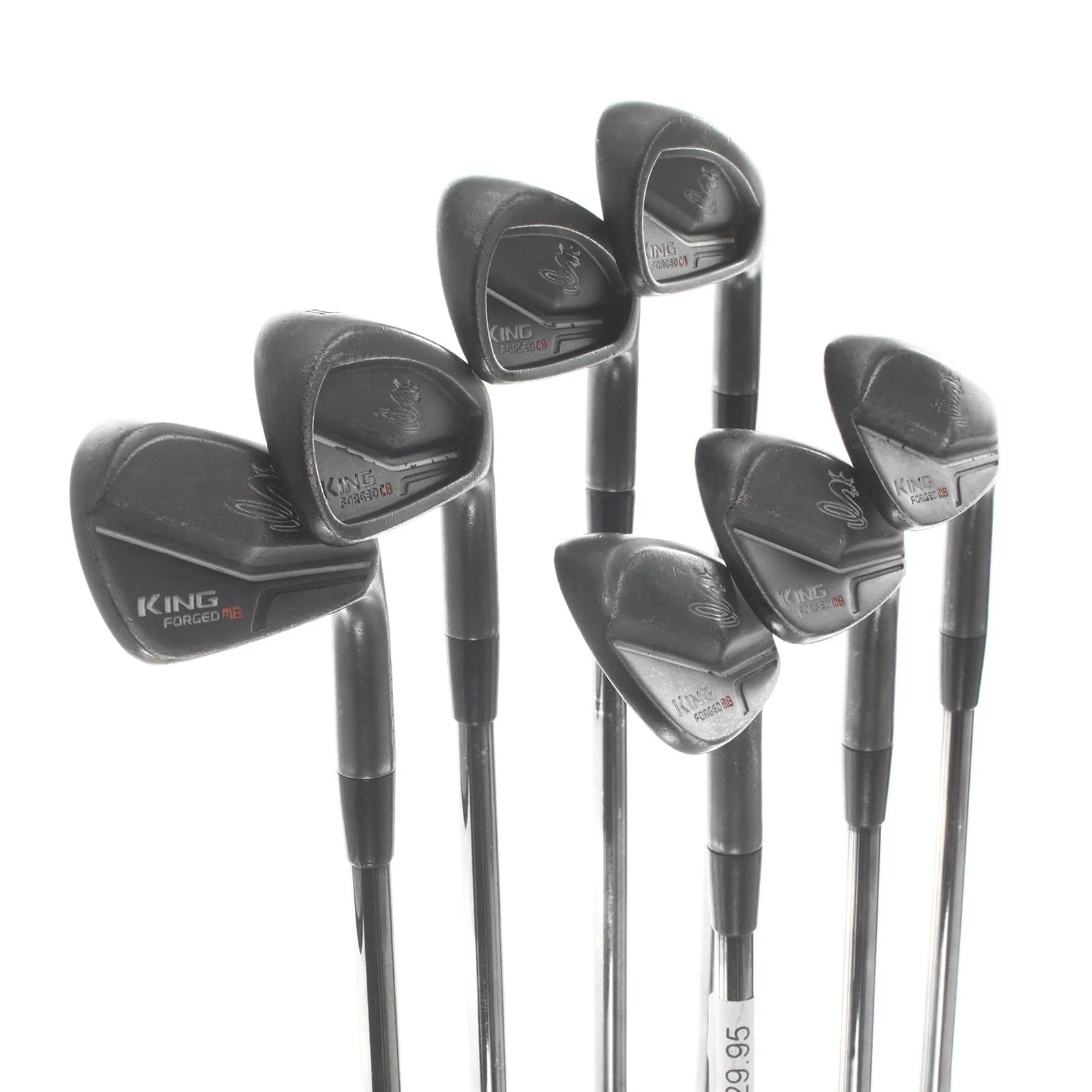 Cobra King Forged CB/MB Steel Mens Right Hand Irons 4-PW Stiff - KBS $ Taper 120 - Image 2