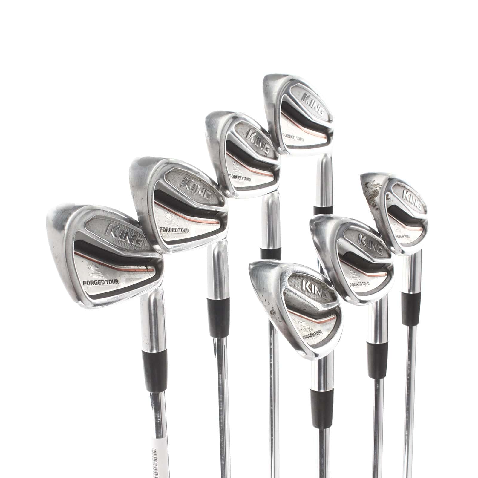 Cobra King Forged Tour Steel Mens Right Hand Irons 4-PW Stiff - KBS Tour FLT 120 - Image 2