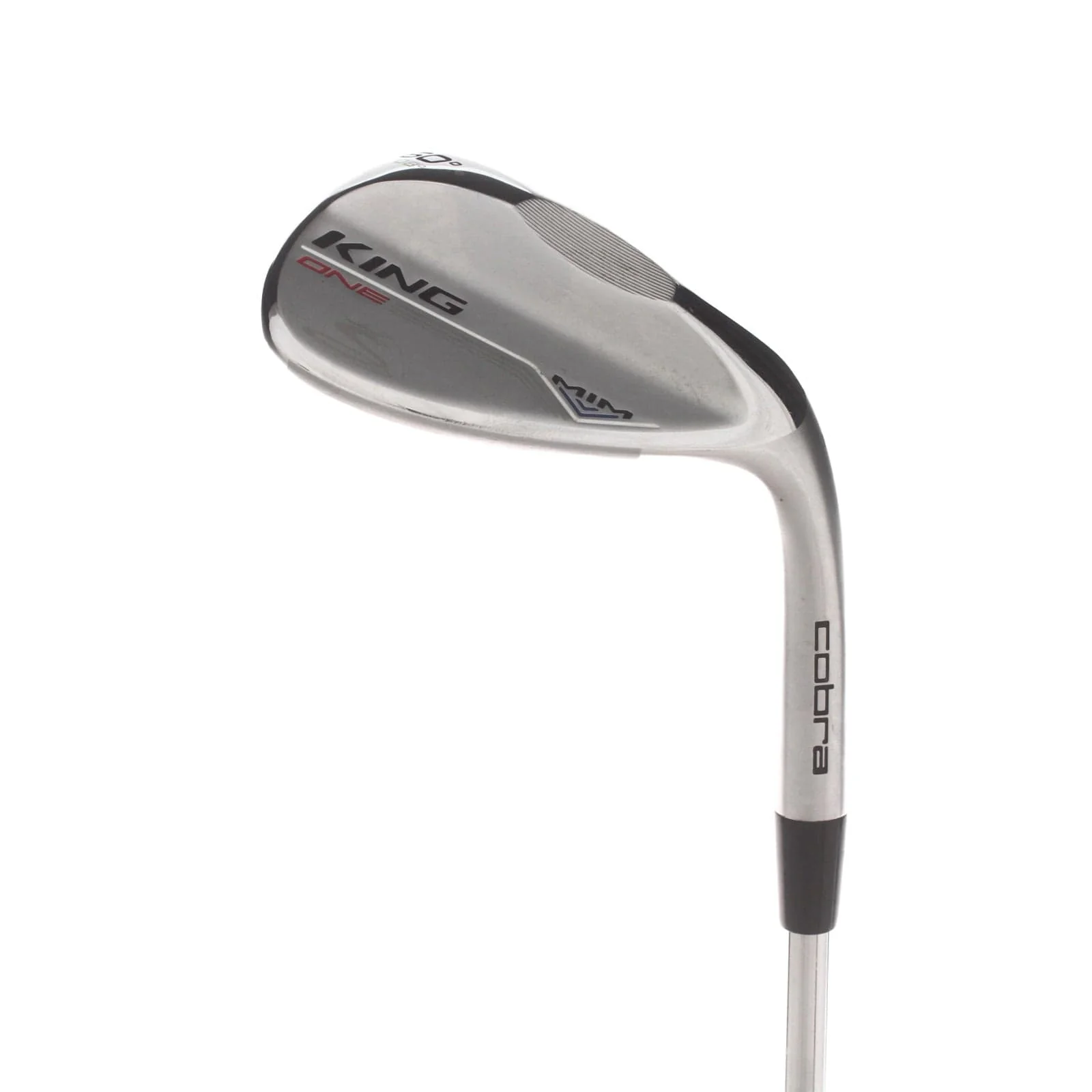 Cobra King MIM Steel Mens Right Hand Lob Wedge 60* 8 Bounce V Grind Stiff - KBS H-Rev 2.0 125