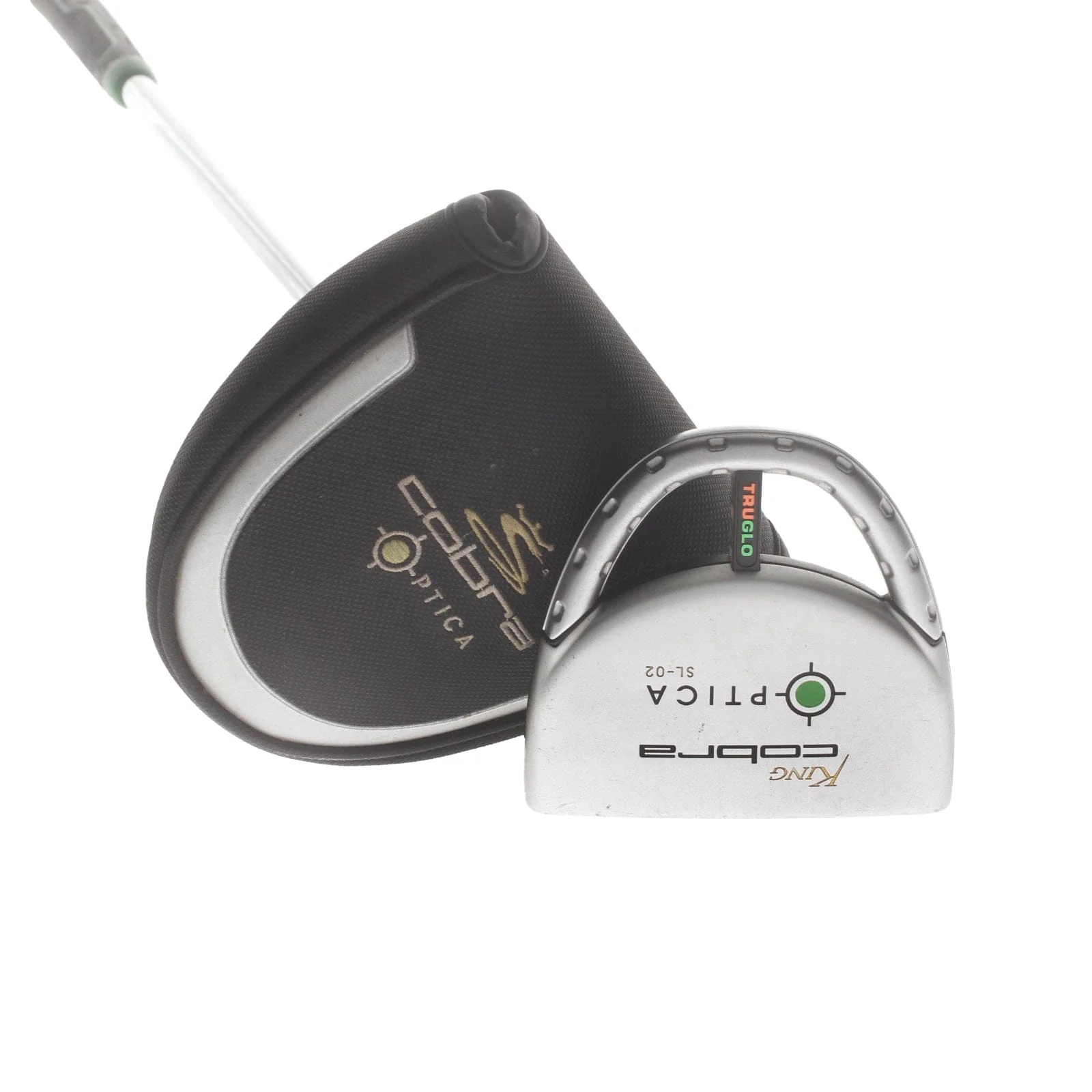 Cobra King Optica SL-02 Mens Right Hand Putter 35" Mallet - Winn V17 Series