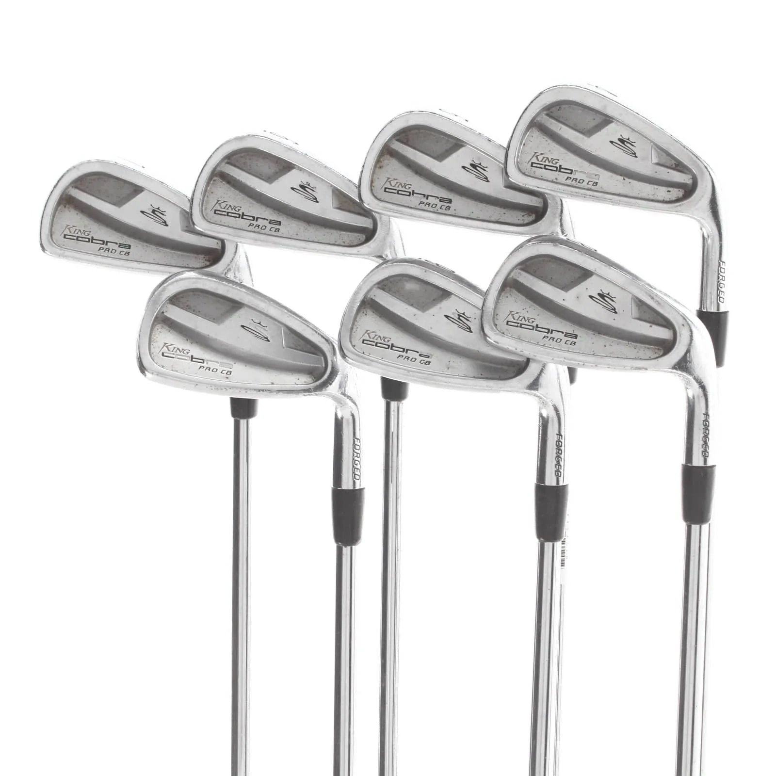 Cobra King Pro CB Steel Mens Right Hand Irons 4-PW Regular - Dynamic Gold