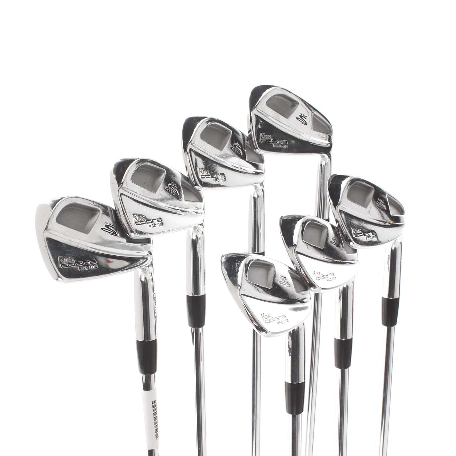 Cobra King Pro MB Steel Mens Right Hand Irons 4-PW Stiff - True Temper - Image 2