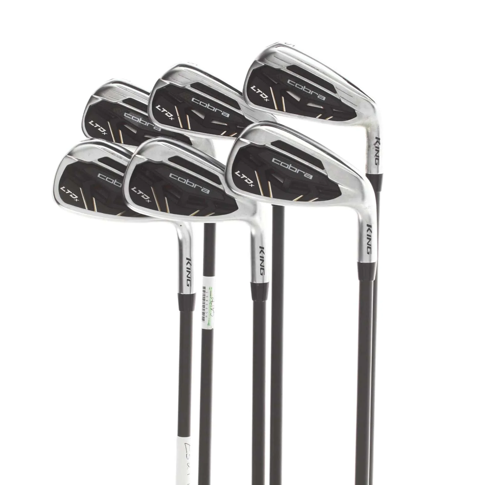 Cobra LTDx Graphite Mens Right Hand Irons 5-PW Regular - KBS PGI 75