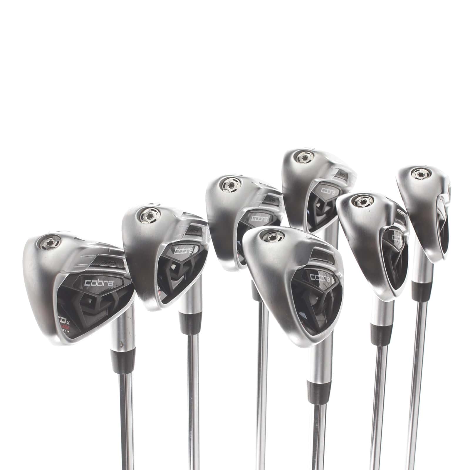 Cobra LTDx ONE Length Steel Mens Right Hand Irons 4-PW Regular - KBS Tour 90 - Image 2