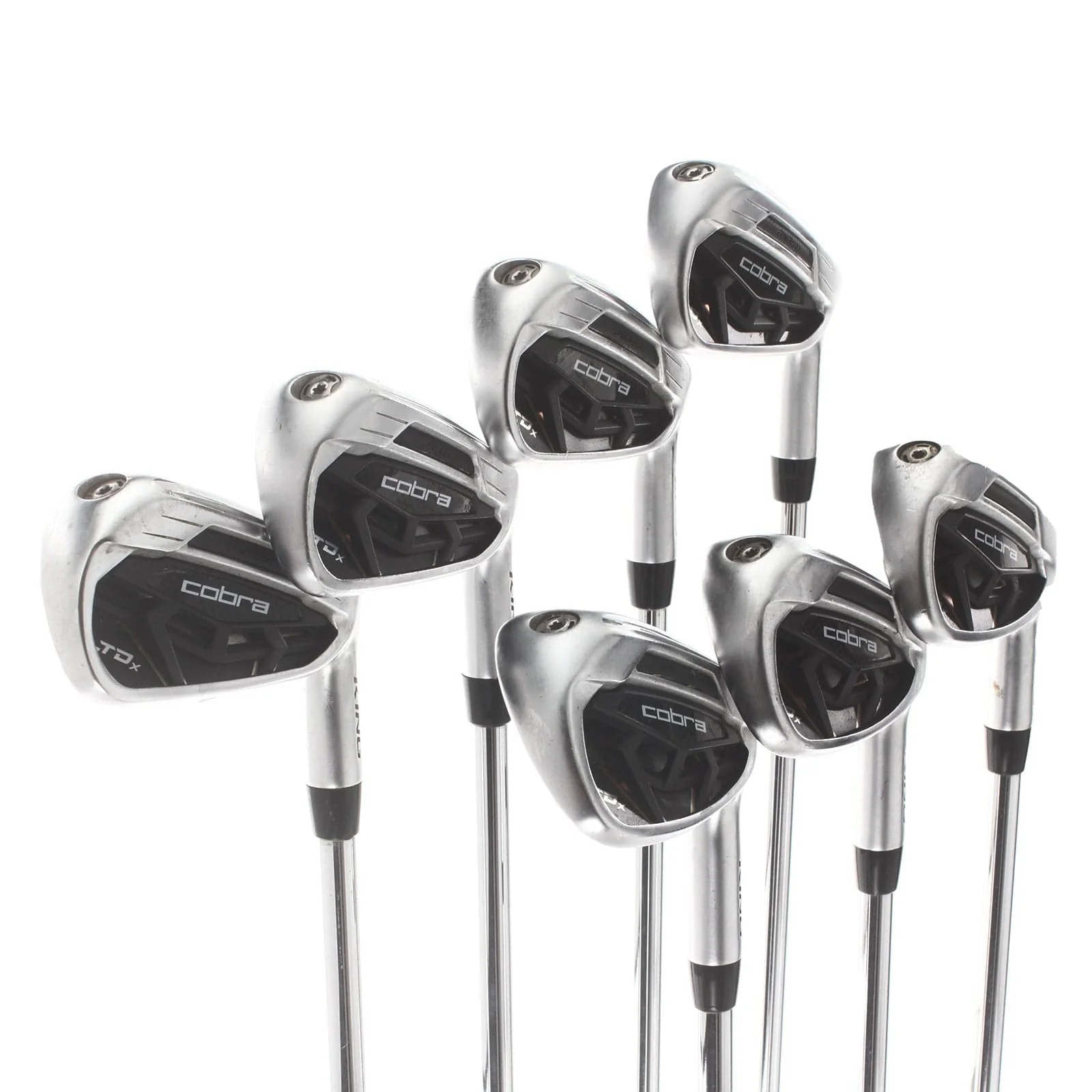 Cobra LTDx Steel Mens Right Hand Irons 4-PW Regular - KBS Tour 90 - Image 2