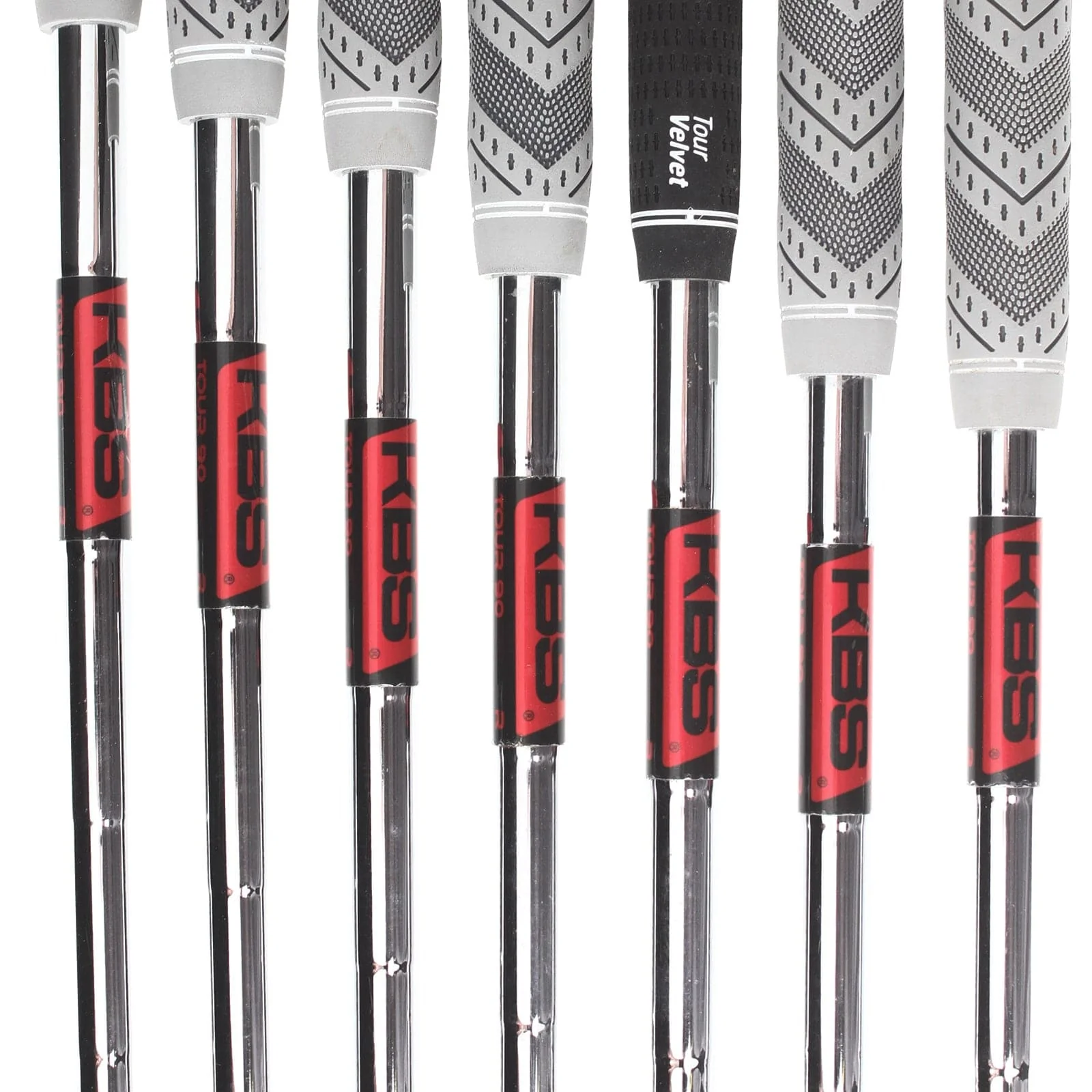 Cobra LTDx Steel Mens Right Hand Irons 5-SW Regular - KBS Tour 90 - Image 6