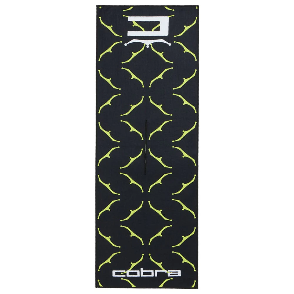 Cobra Microfiber Crown Towel - Black - Image 2