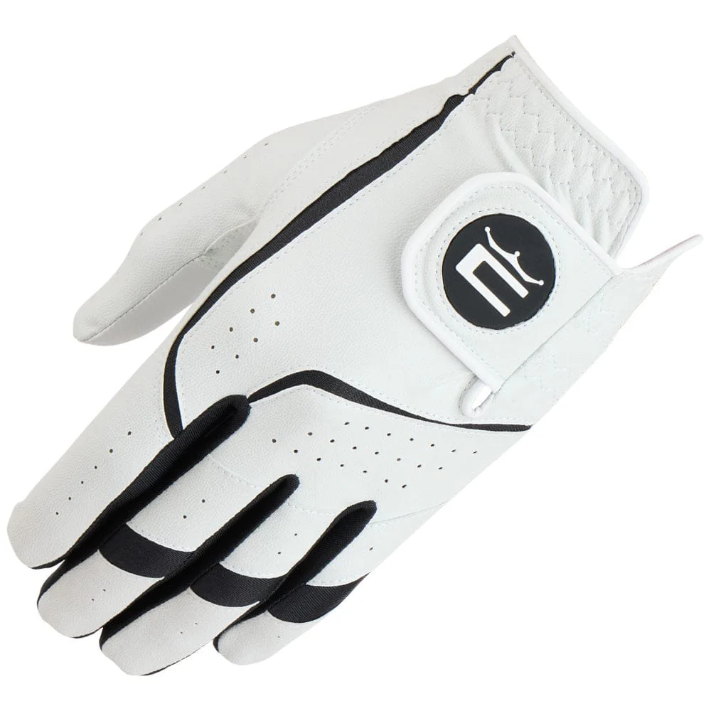 Cobra MicroGrip Flex Leather Golf Glove - White