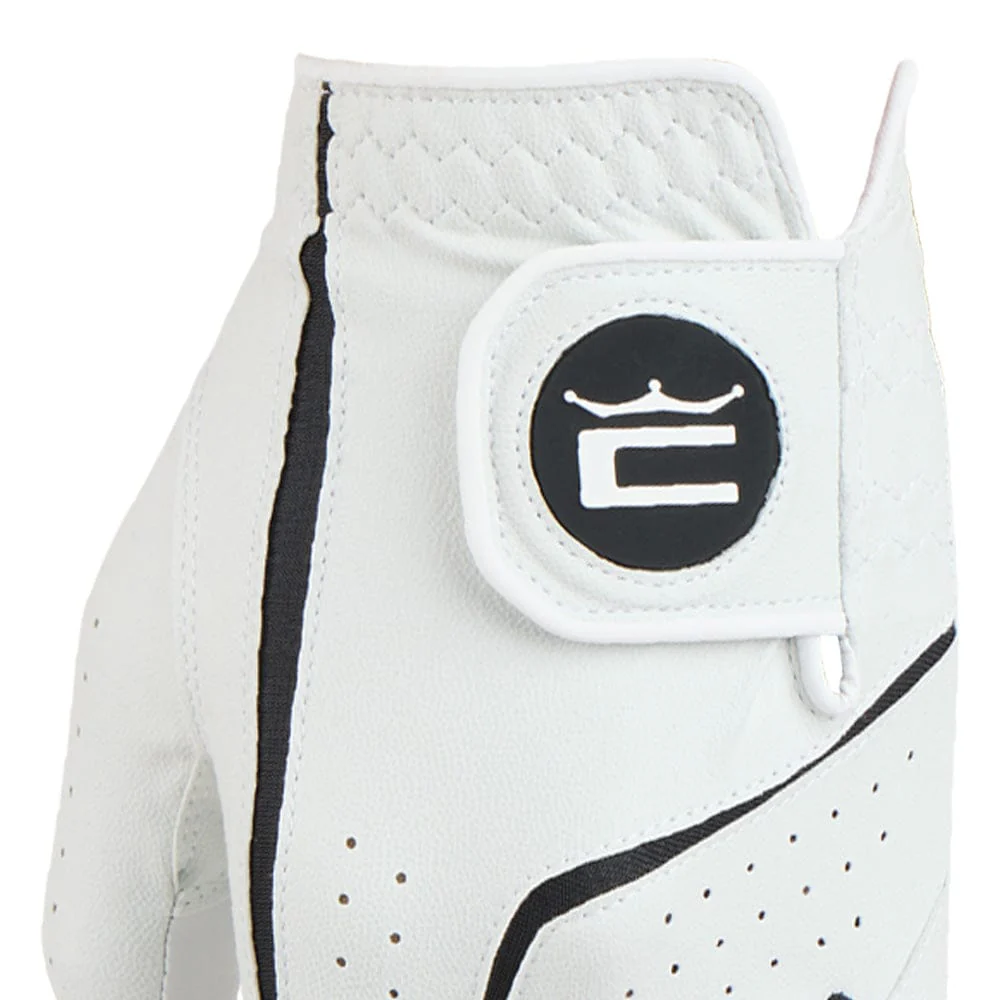 Cobra Microgrip Flex Leather Golf Glove - White - 3 Pack '26 - Image 5