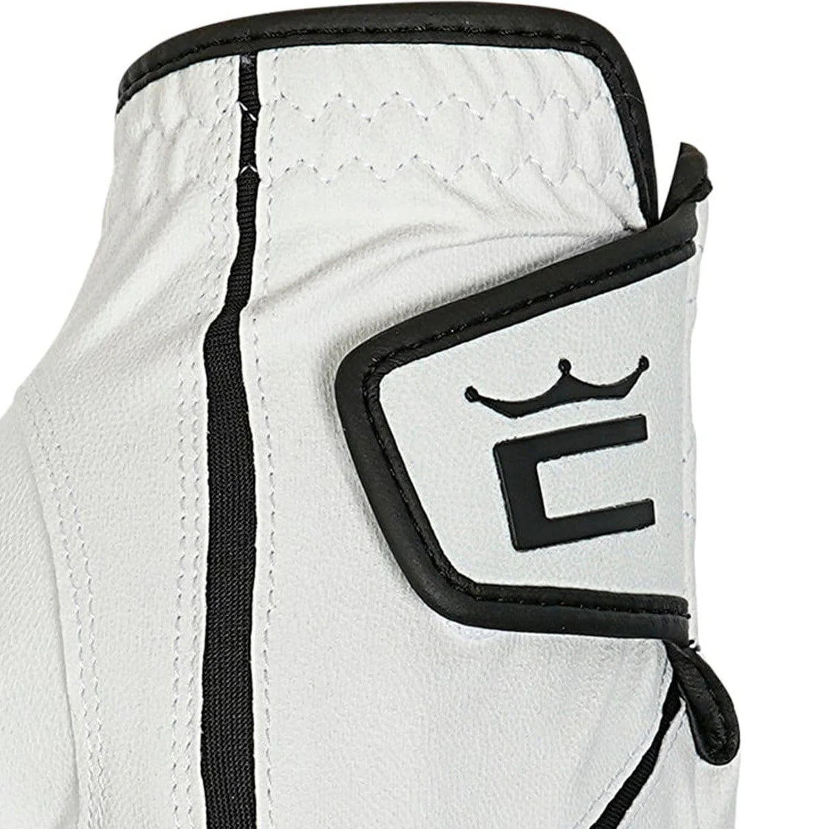 Cobra Microgrip Flex Leather Golf Glove - White - 3 Pack - Image 4