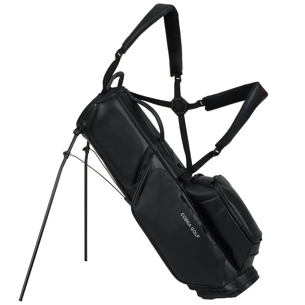 Cobra Premium Stand Bag - Black/Silver - Image 5
