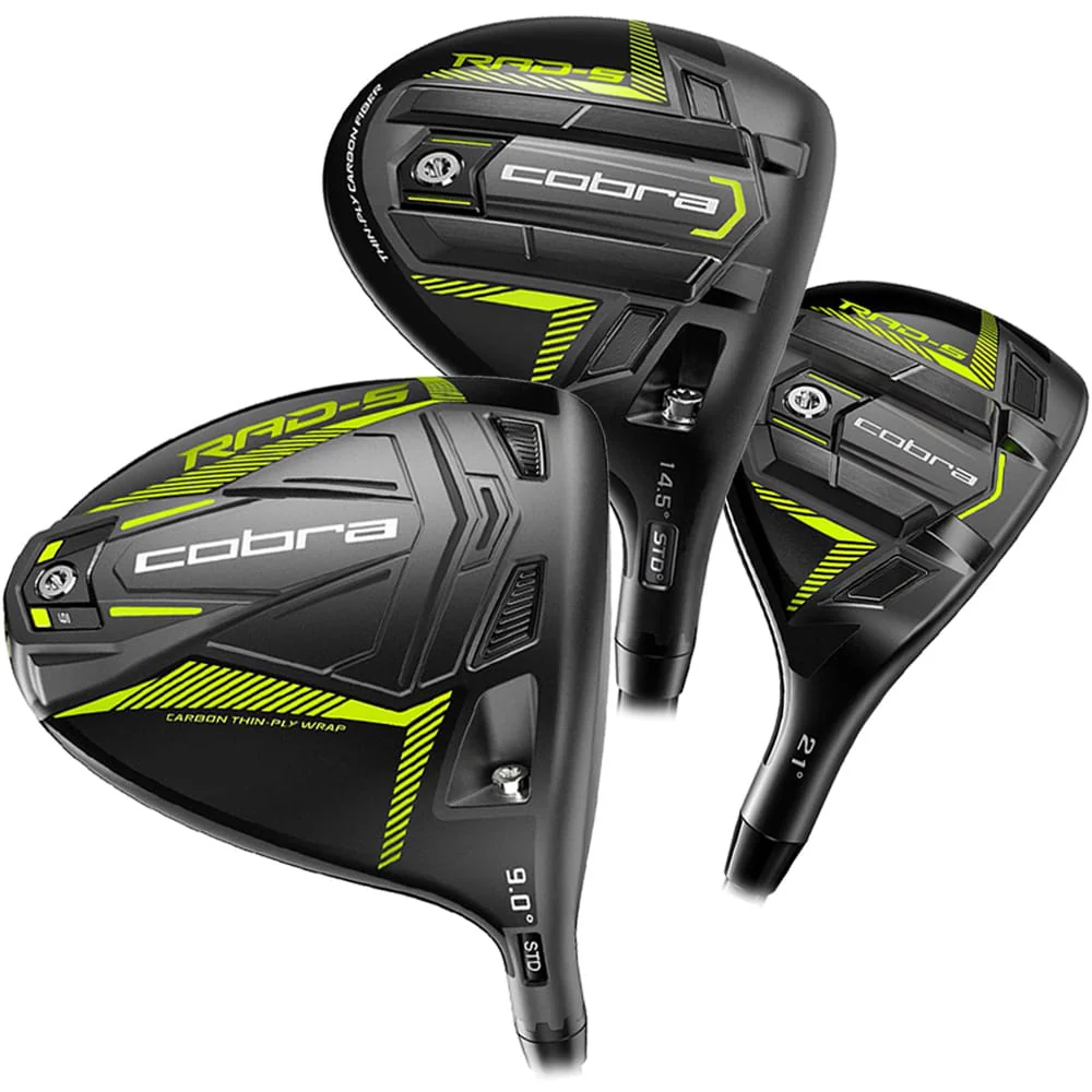 Cobra Rad-S Clubset - Driver, Fairway, Hybrid