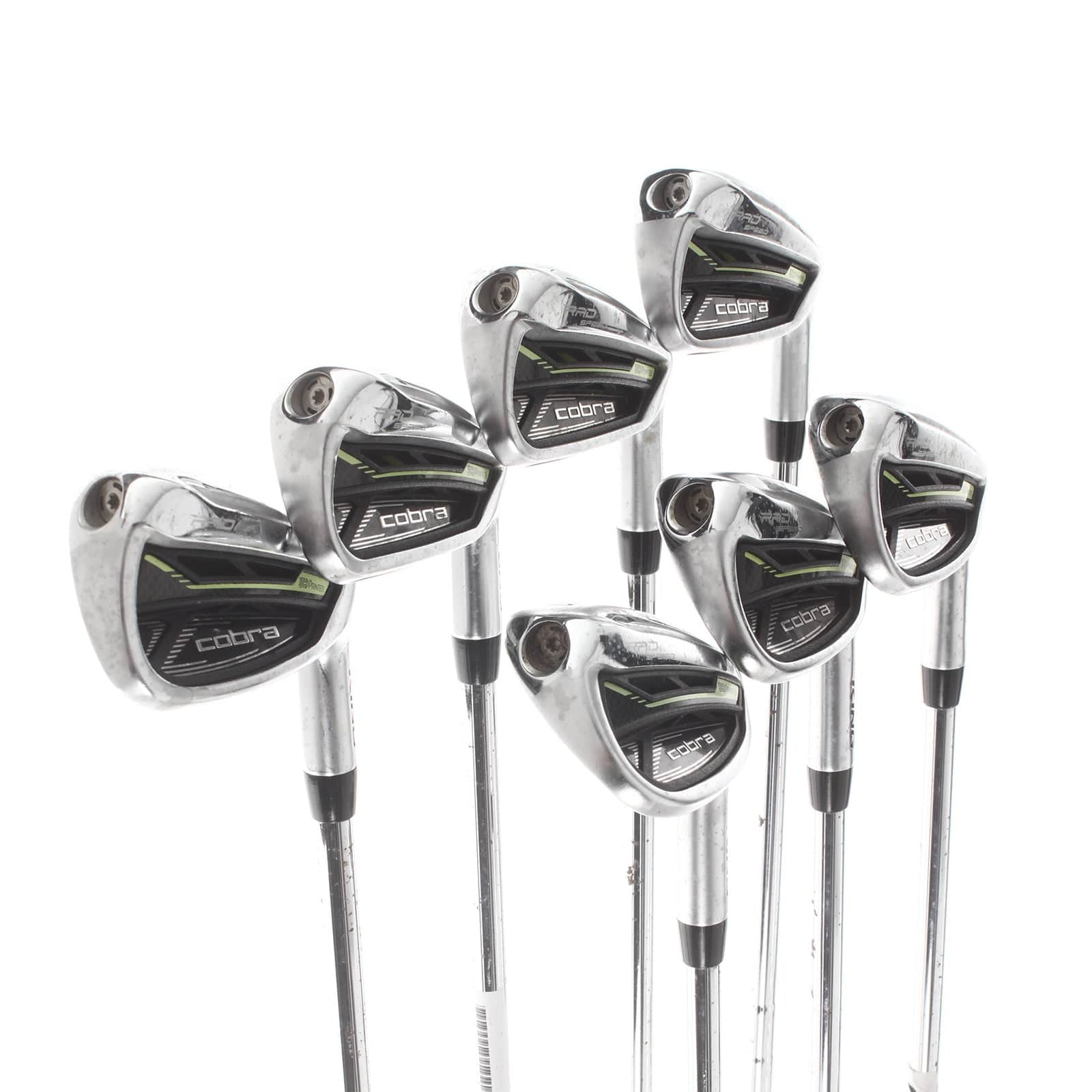 Cobra Radspeed Steel Mens Right Hand Irons 5-SW Stiff - KBS Tour 90 - Image 2