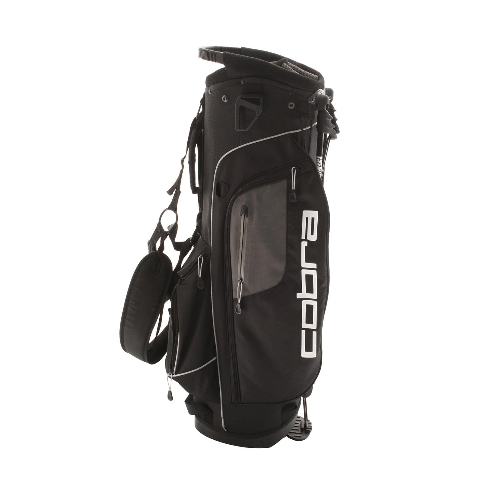 Cobra Stand Bag - Black/Grey - Image 2