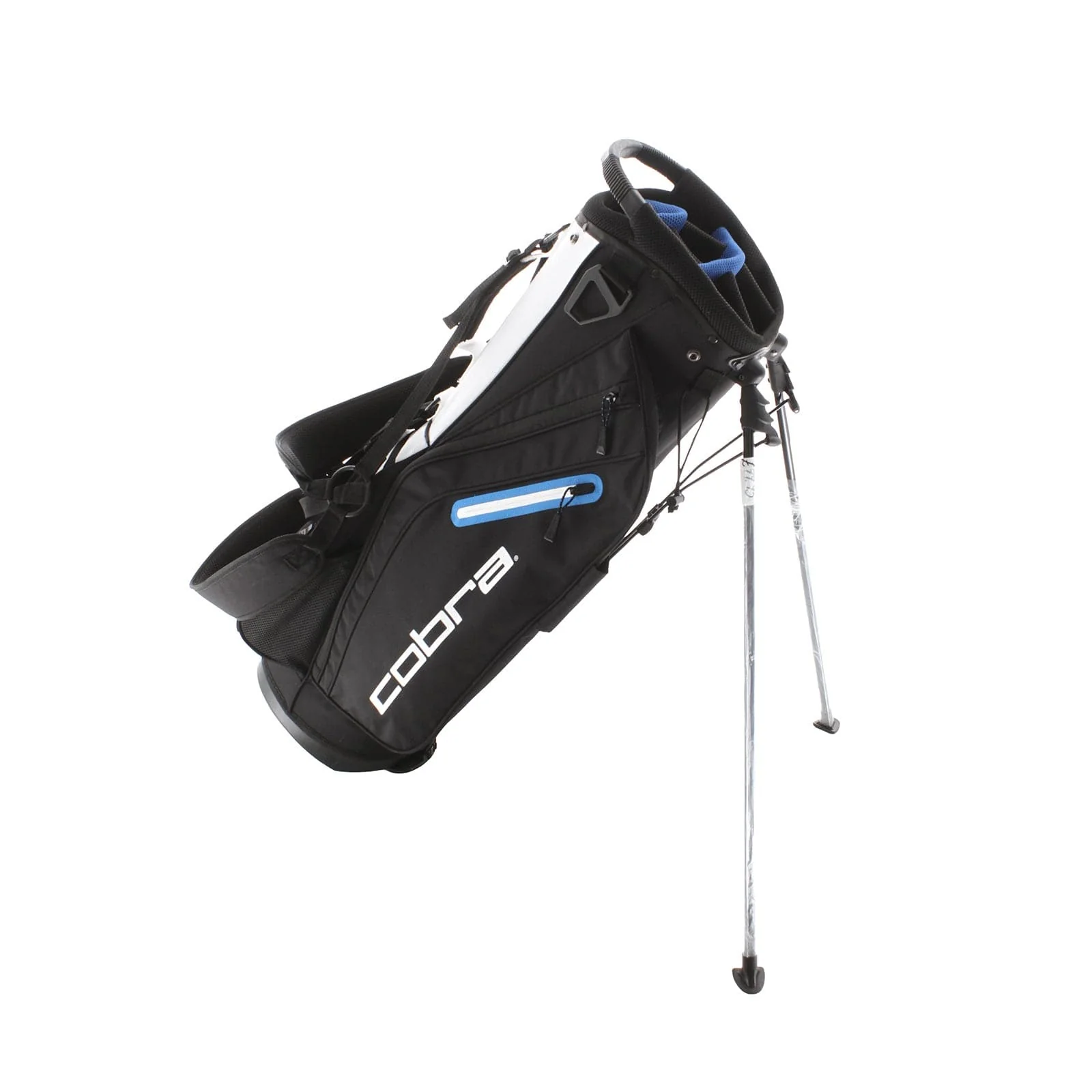 Cobra Stand Bag - Black/White/Blue