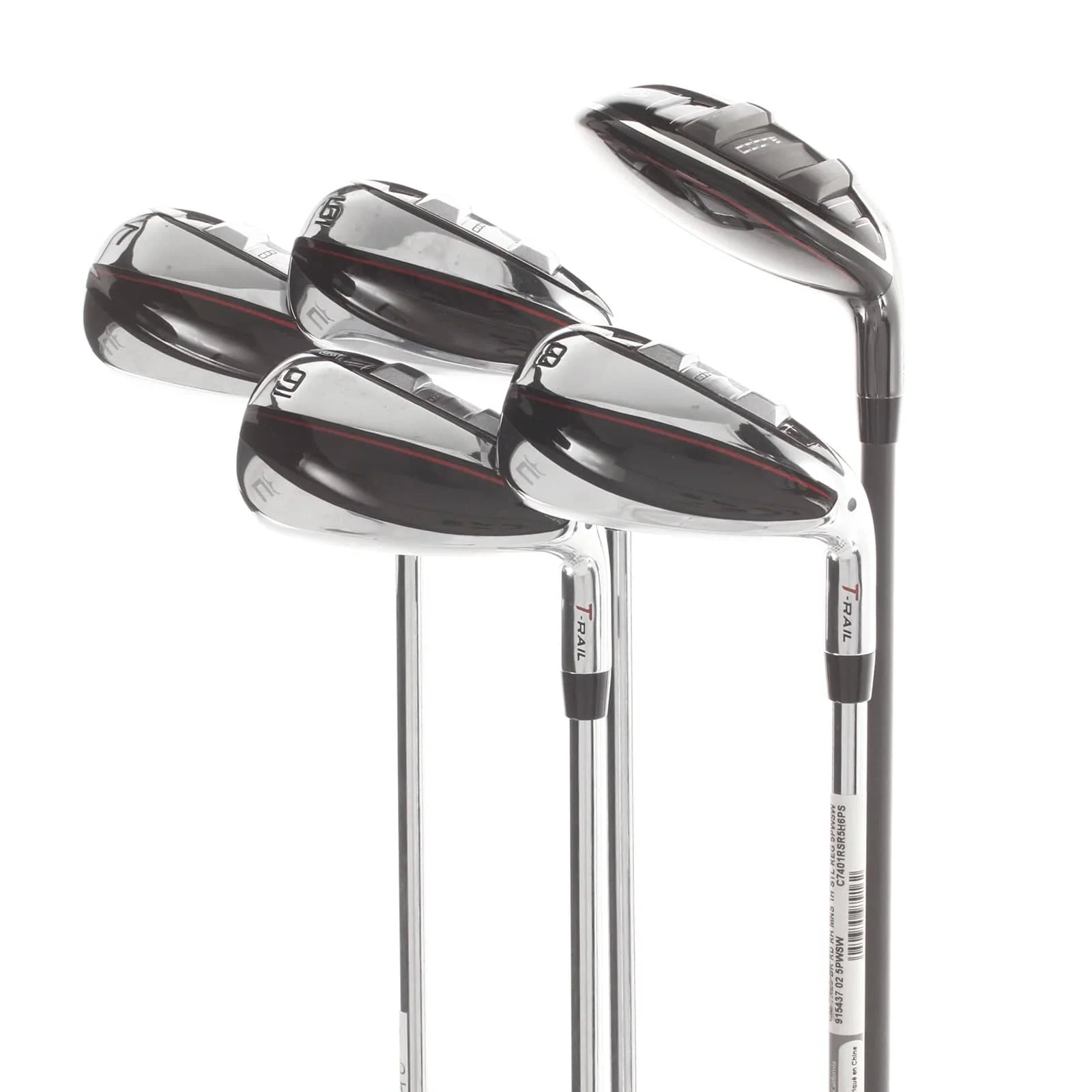 Cobra T-Rail 2023 Steel/Graphite Mens Right Hand Irons 5-9 Regular - Cobra - Image 2