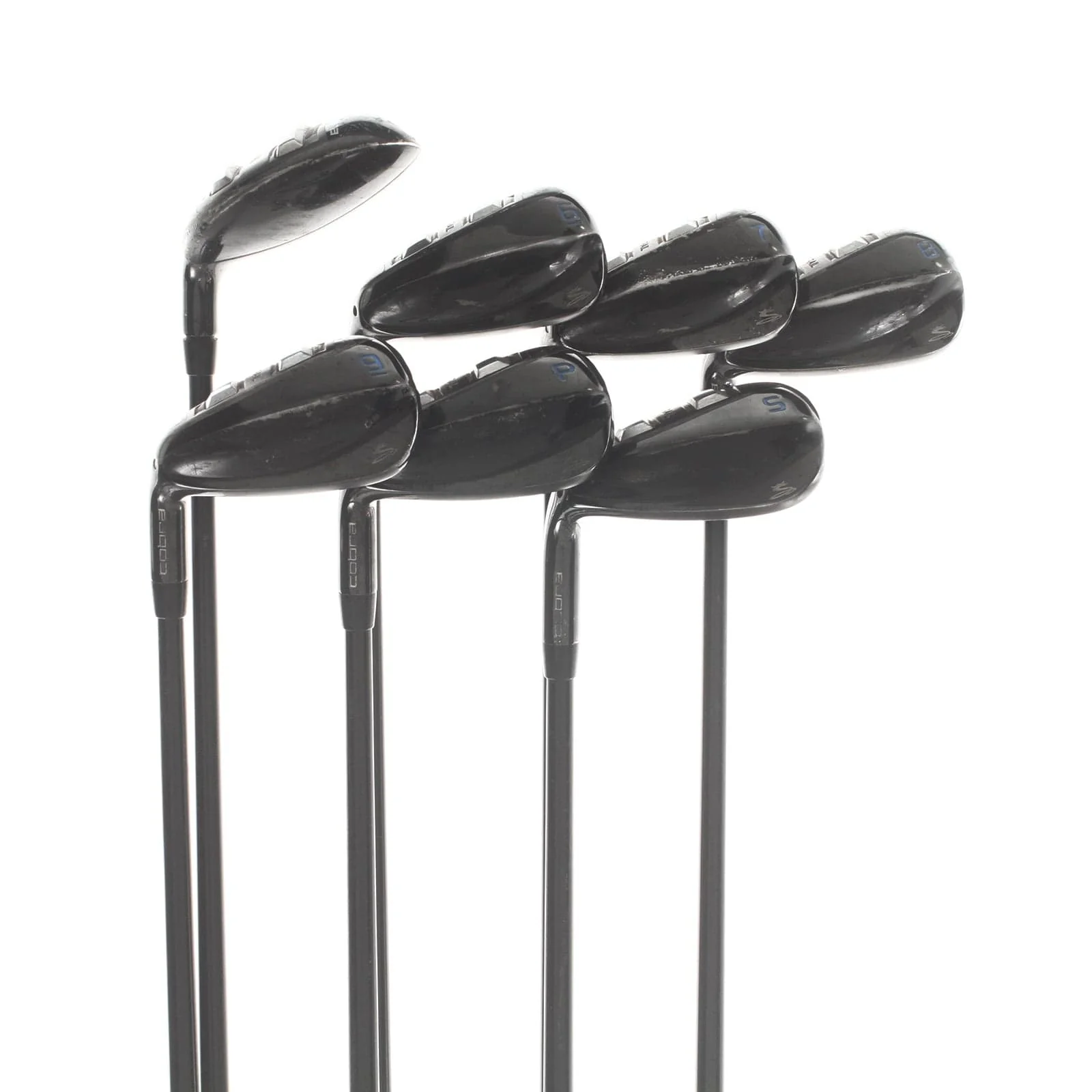 Cobra T-Rail Combo Graphite Mens Left Hand Irons 5-SW Regular - Ultralite 50g