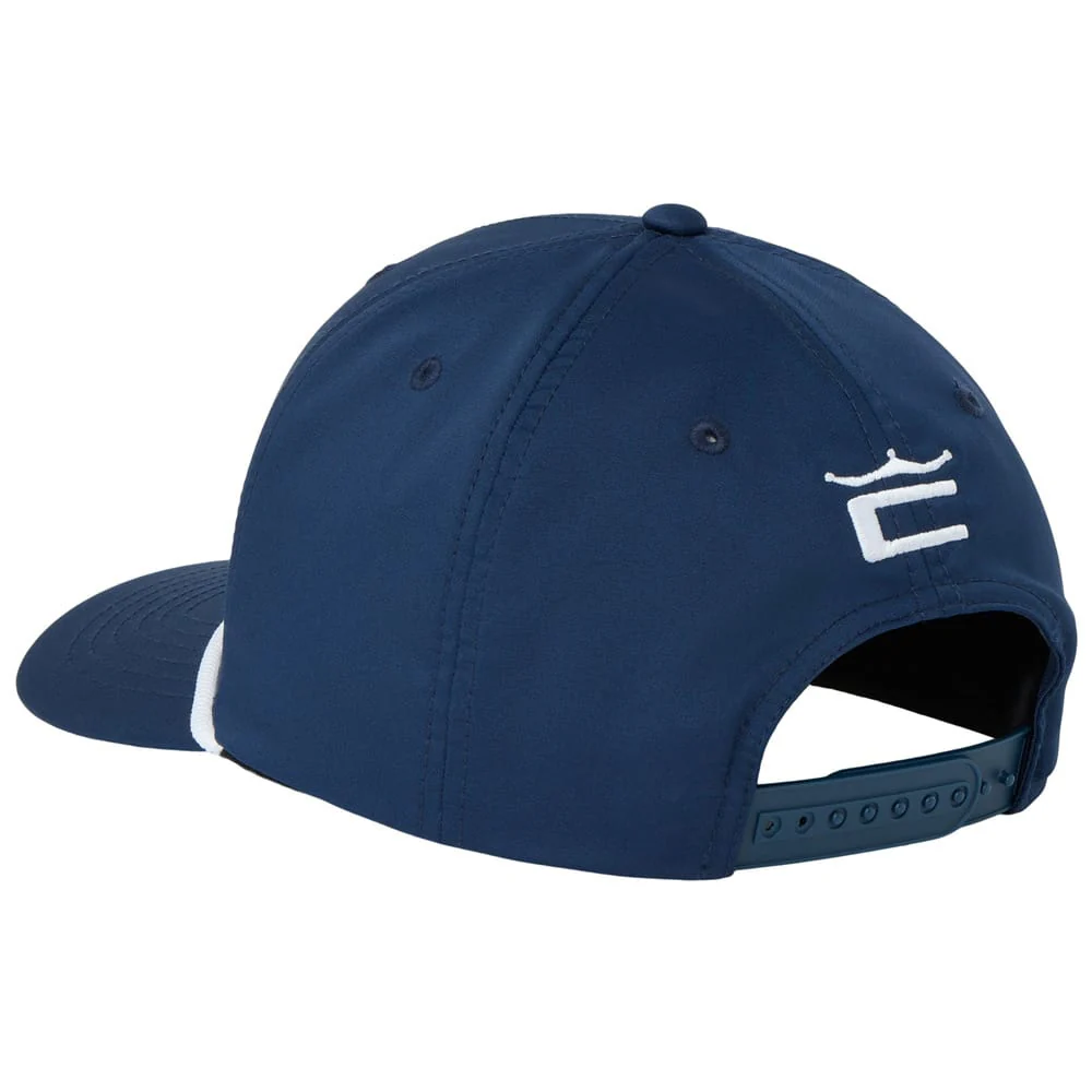 Cobra Tour Tech Rope Cap - Deep Navy/White - Image 2