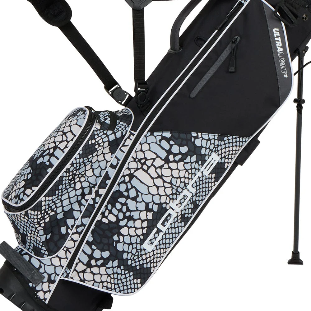 Cobra Ultralight 2 Stand Bag - Black/Snake Camo - Image 5