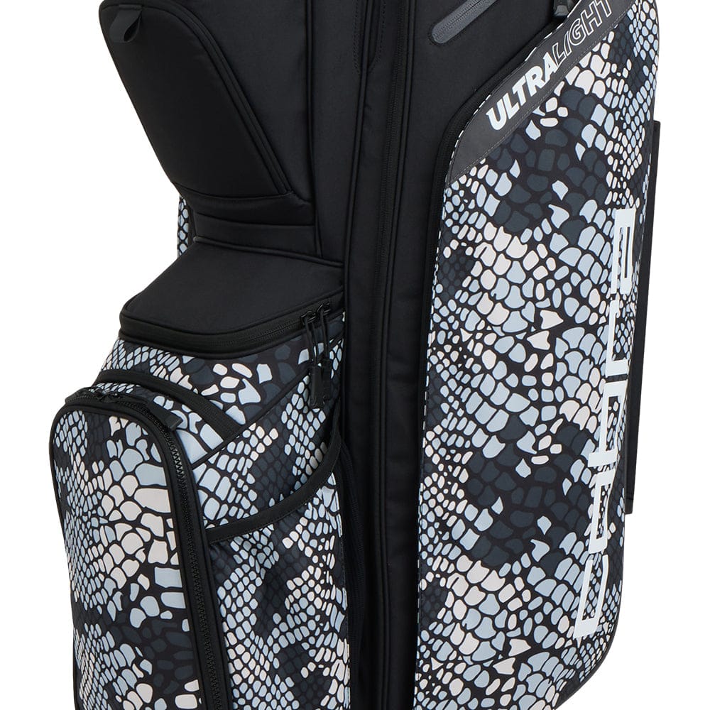 Cobra Ultralight 2 Cart Bag - Black/Snake Camo - Image 5