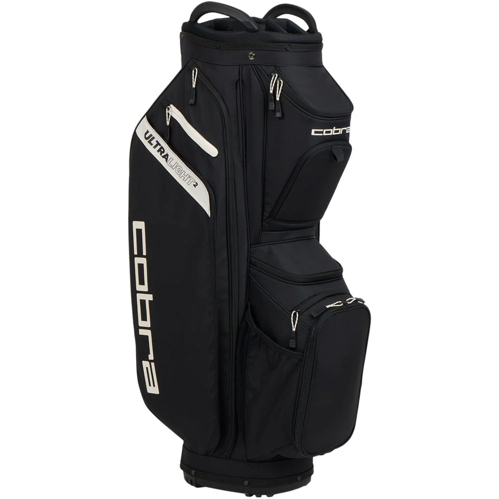 Cobra Ultralight 2 Cart Bag - Black/Sugared Almond - Image 3
