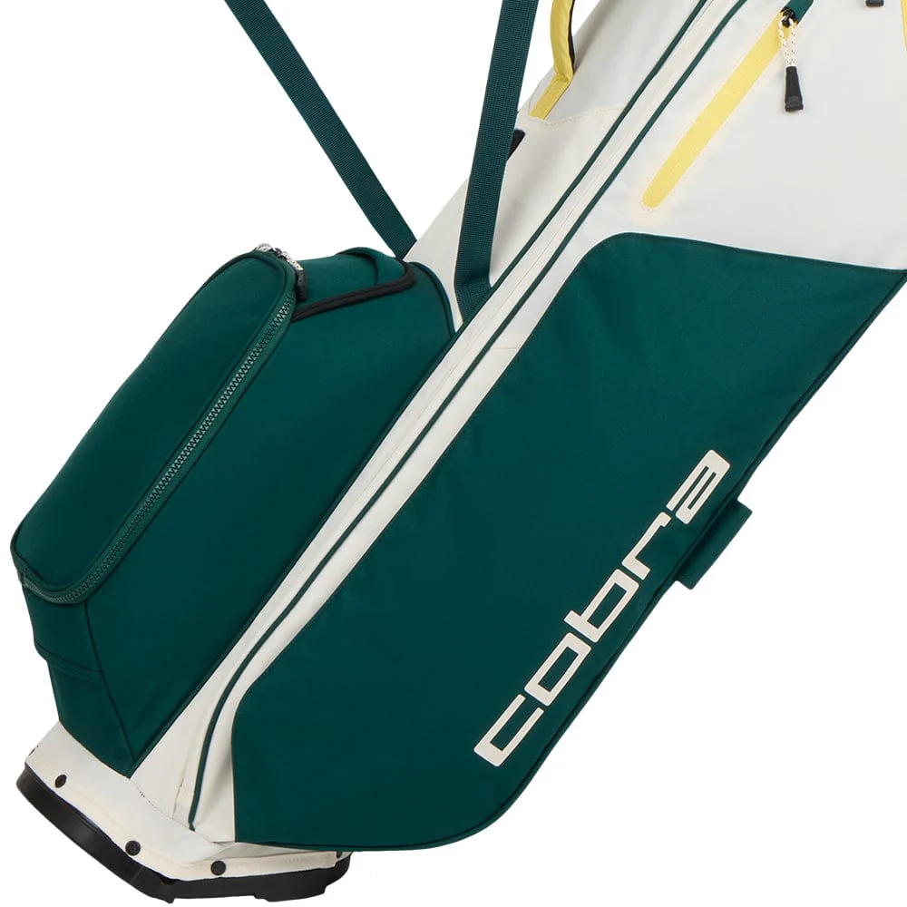 Cobra Ultralight 2 Pro Stand Bag - Sugared Almond/Dark Mrytle/Sunny Yellow - Image 4