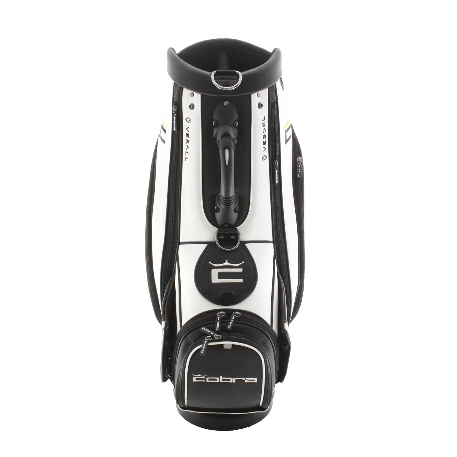 Cobra Vessel Cart Bag - White/Black/Yellow - Image 4